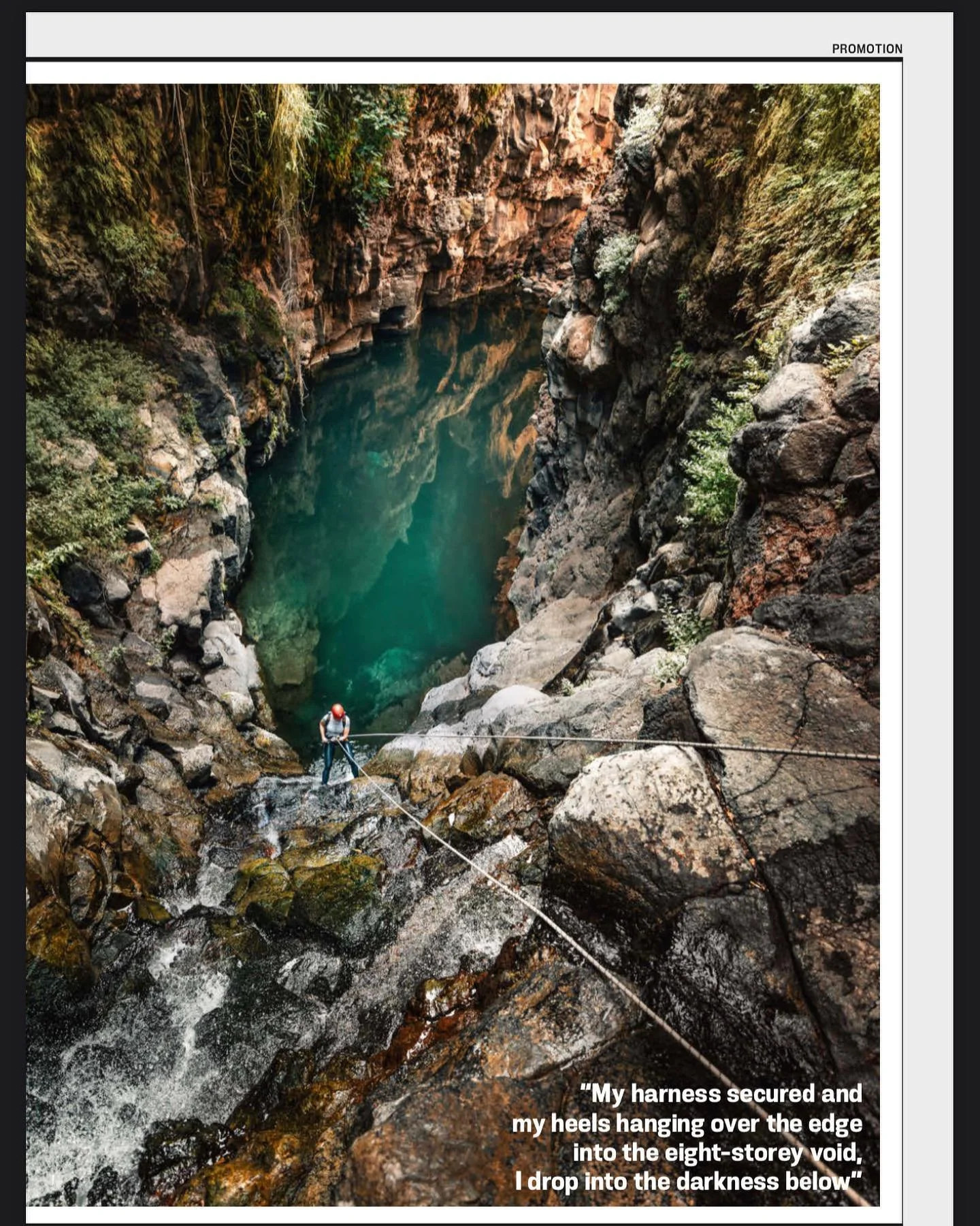 This summer, I got to explore the canyons of the Golan Heights in Israel and write about it for @redbulletin UK. The article is part of the October issue - out now - with photos from the amazing @jakebaggaley.photographer 

Thanks to @charlie.allenby