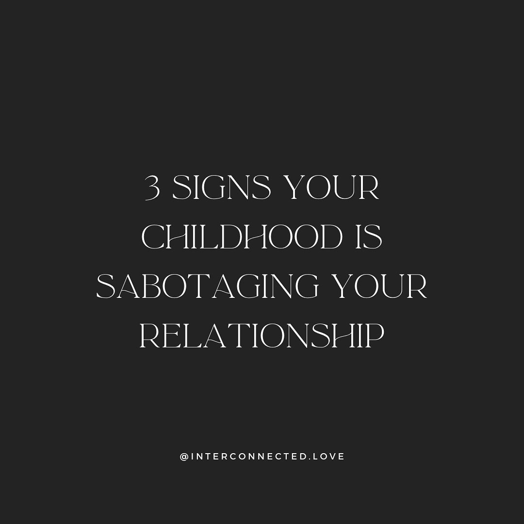 Your childhood experiences shaped your nervous system, your beliefs about love, and the patterns you play out in relationships.

But here&rsquo;s the truth: 🧠 What was wired can be rewired. Your blueprint isn&rsquo;t a life sentence&mdash;it&rsquo;s