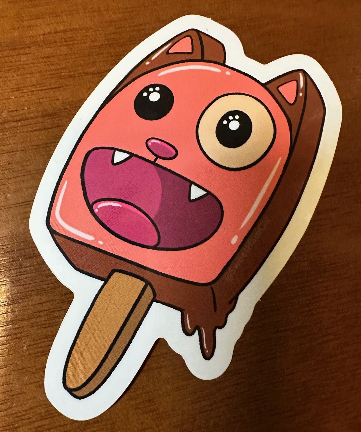 Sticker - HamCat Popsicle Vinyl Sticker
