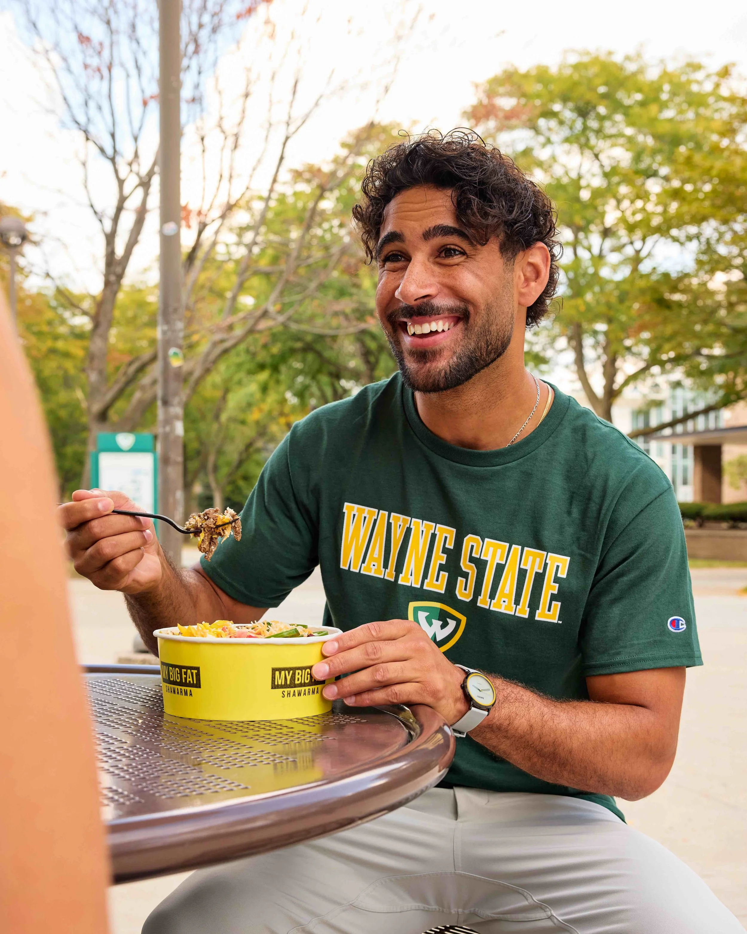 My Big Fat Shawarma Wayne State Detroit Shawarma Wraps and Salads Shawarma Near Me