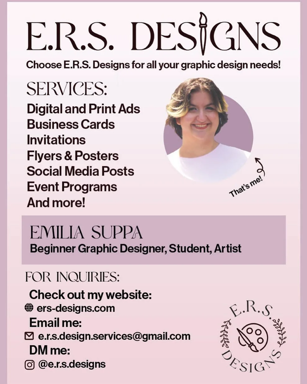 For high quality custom graphics made by an award-winning designer, check out my website! 🖼️