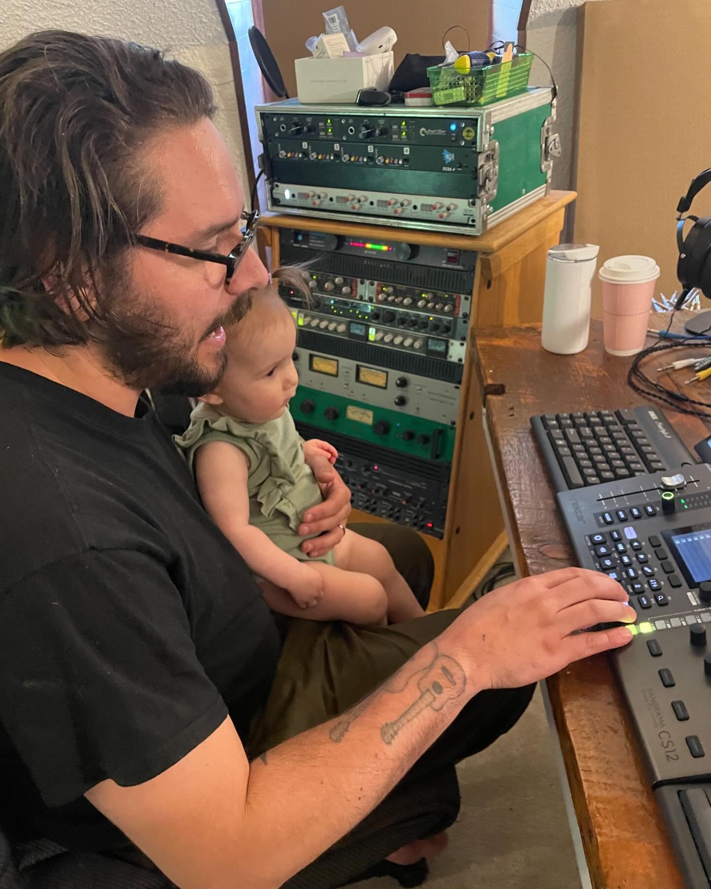 &ldquo;And this is without the tape saturation&rdquo;