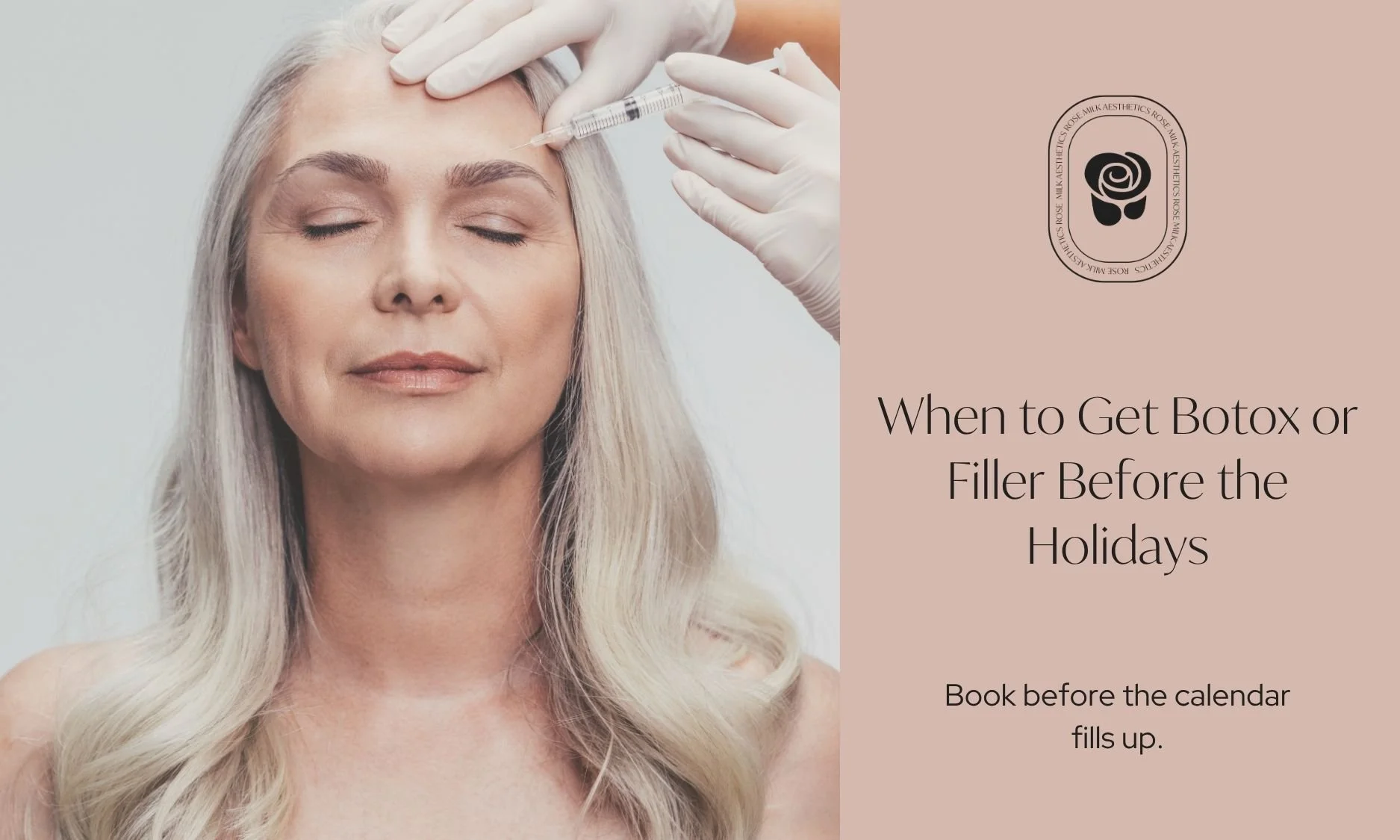 When to Get Botox or Filler Before the Holidays