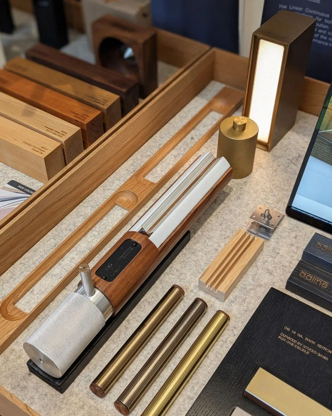 Our material choices are at the forefront of our design decisions - specifically where and how our materials are sourced. We source our wood locally - milled within 50 miles of our studio. Whether you are ordering from our Designer Collection or cust