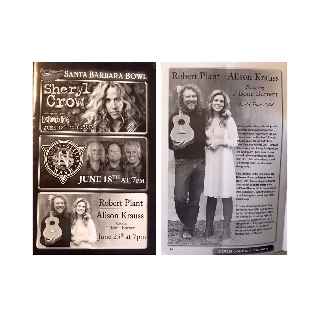 06/25/2008 Santa Barbara Bowl Program