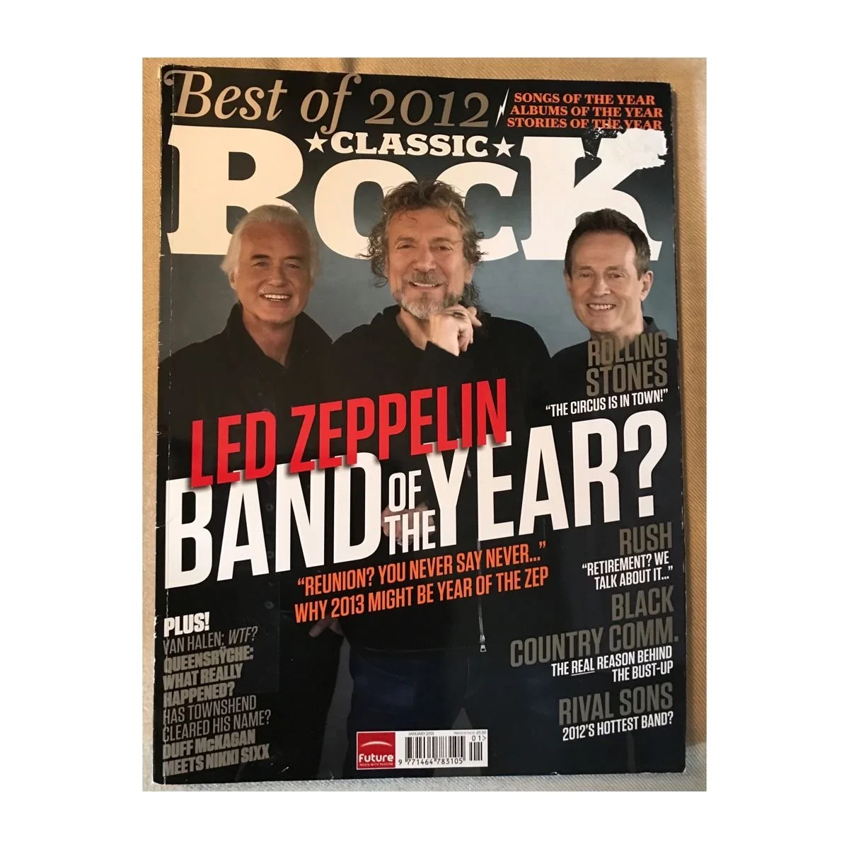Classic Rock - Jan. 2013