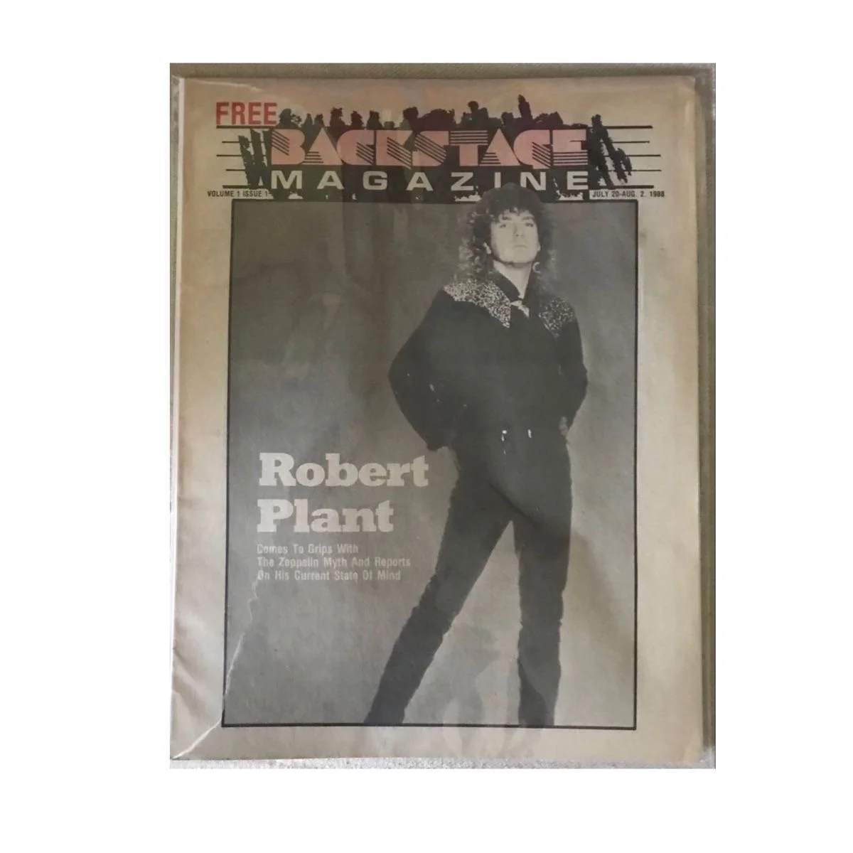 Backstage - July 1988