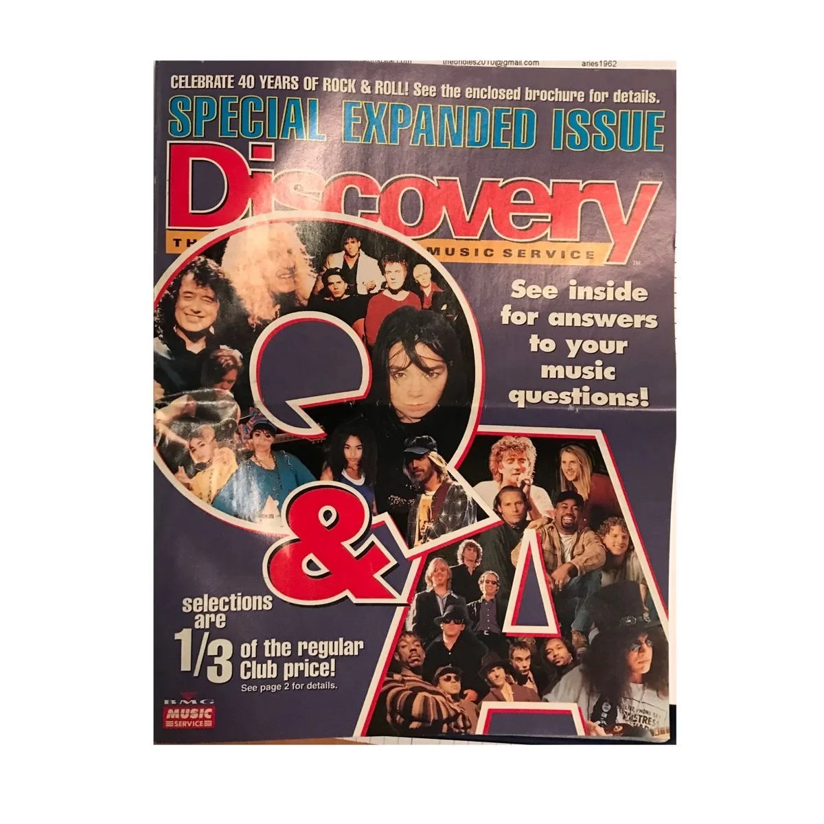 BMG Catalog - Nov. 1995