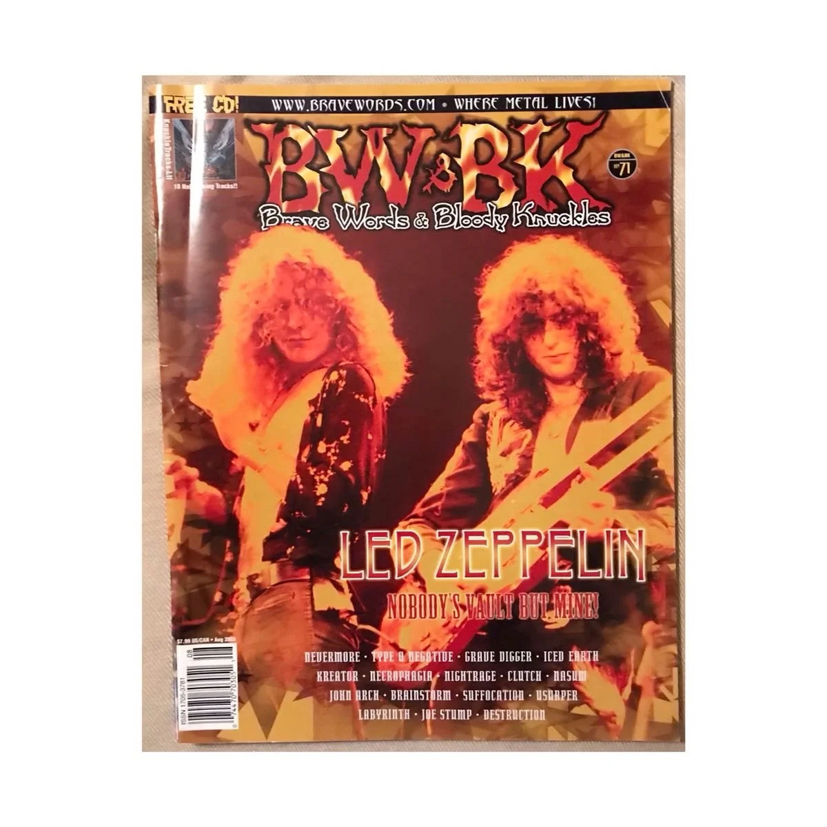 Brave Words - Aug. 2003