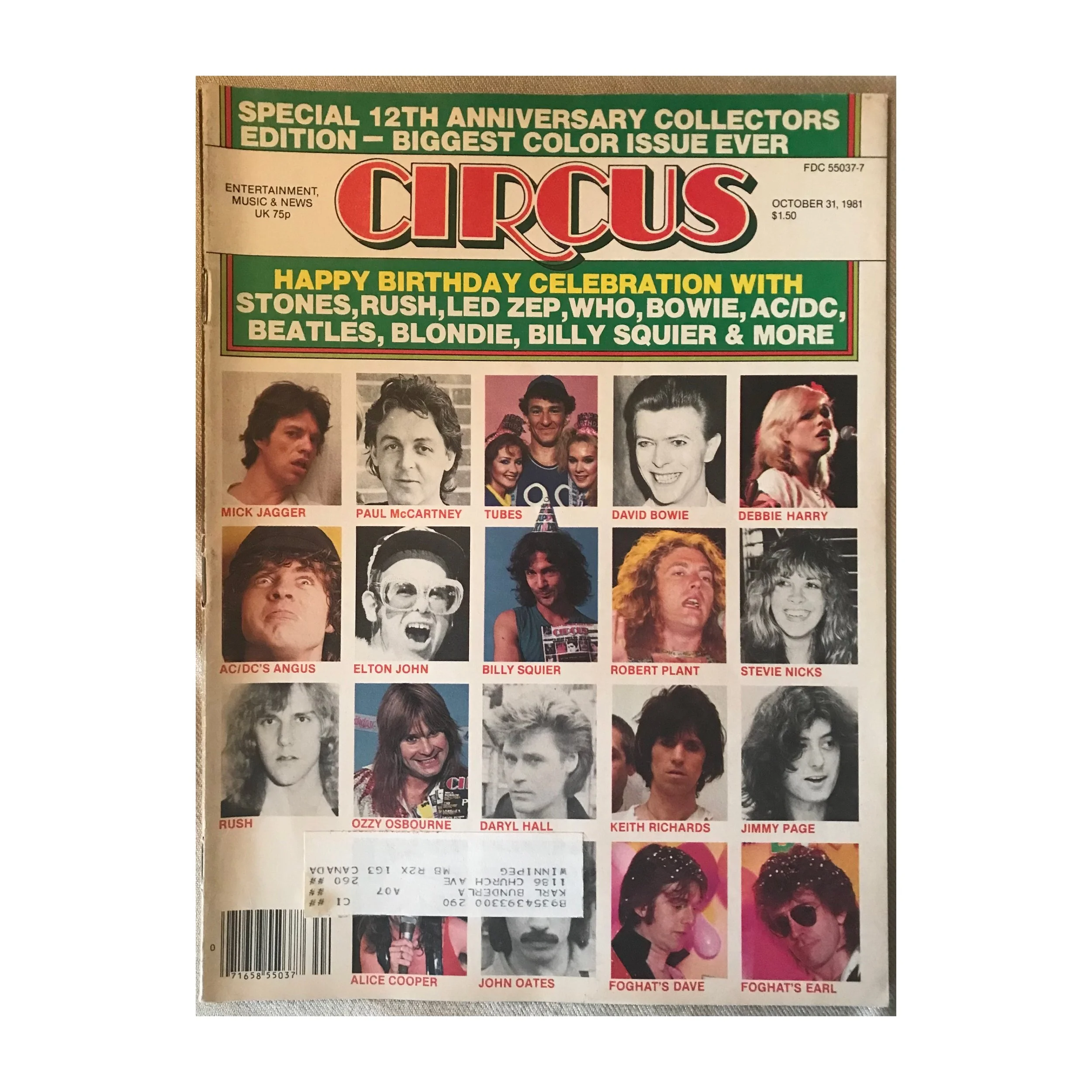 Circus - 10/31/1981