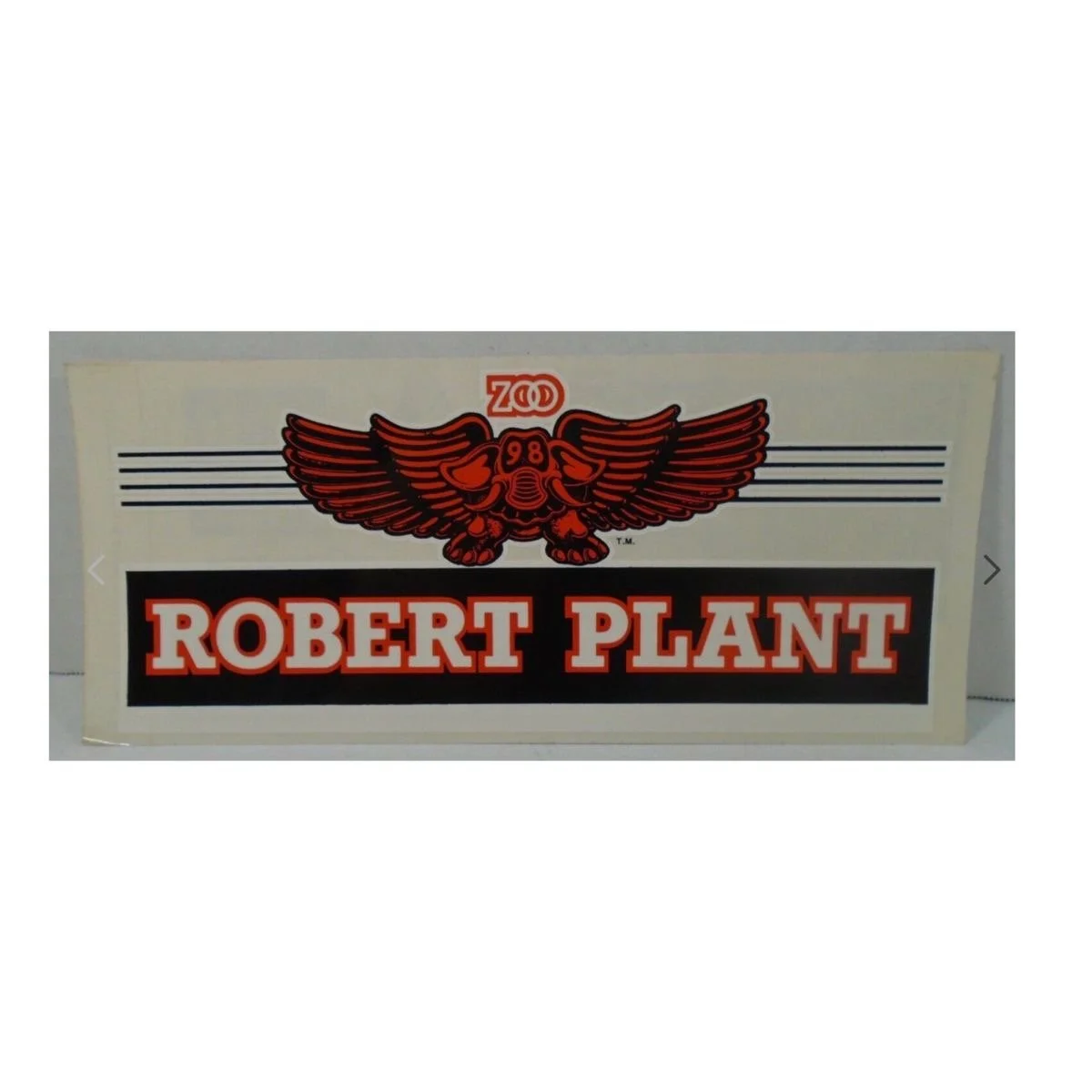 98 KZEW THE ZOO Radio Bumper Sticker