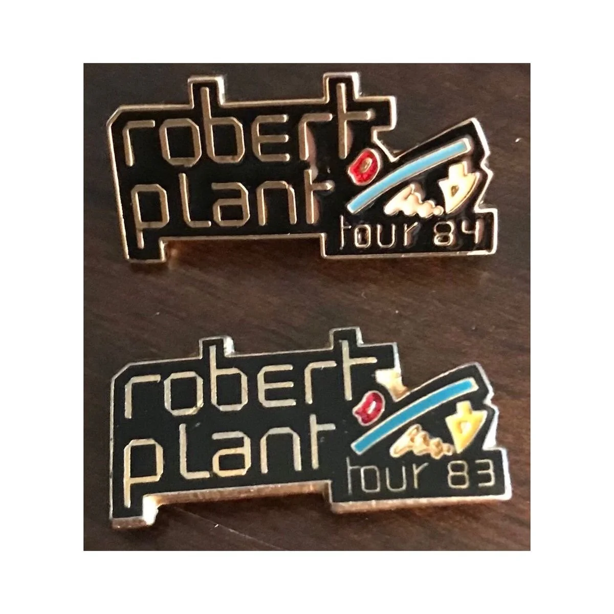 1983 &amp; 1984 Tour Pins