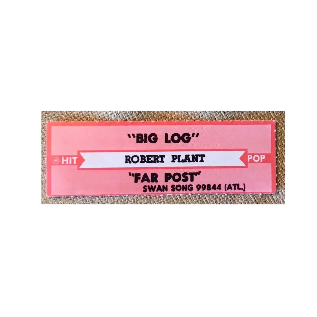  ‘Big Log’ - Jukebox Title Strip