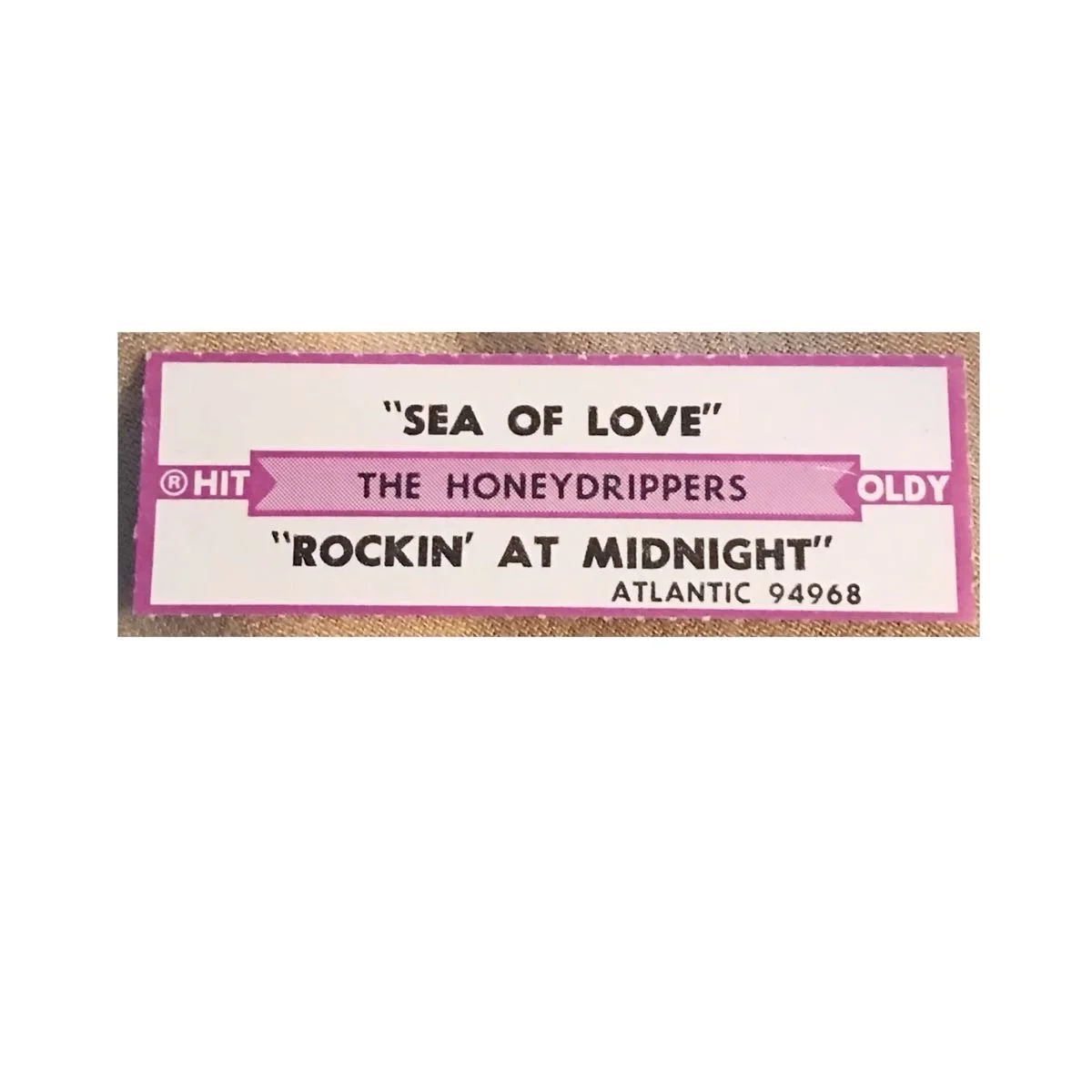  ‘Sea Of Love’ Jukebox Title Strip
