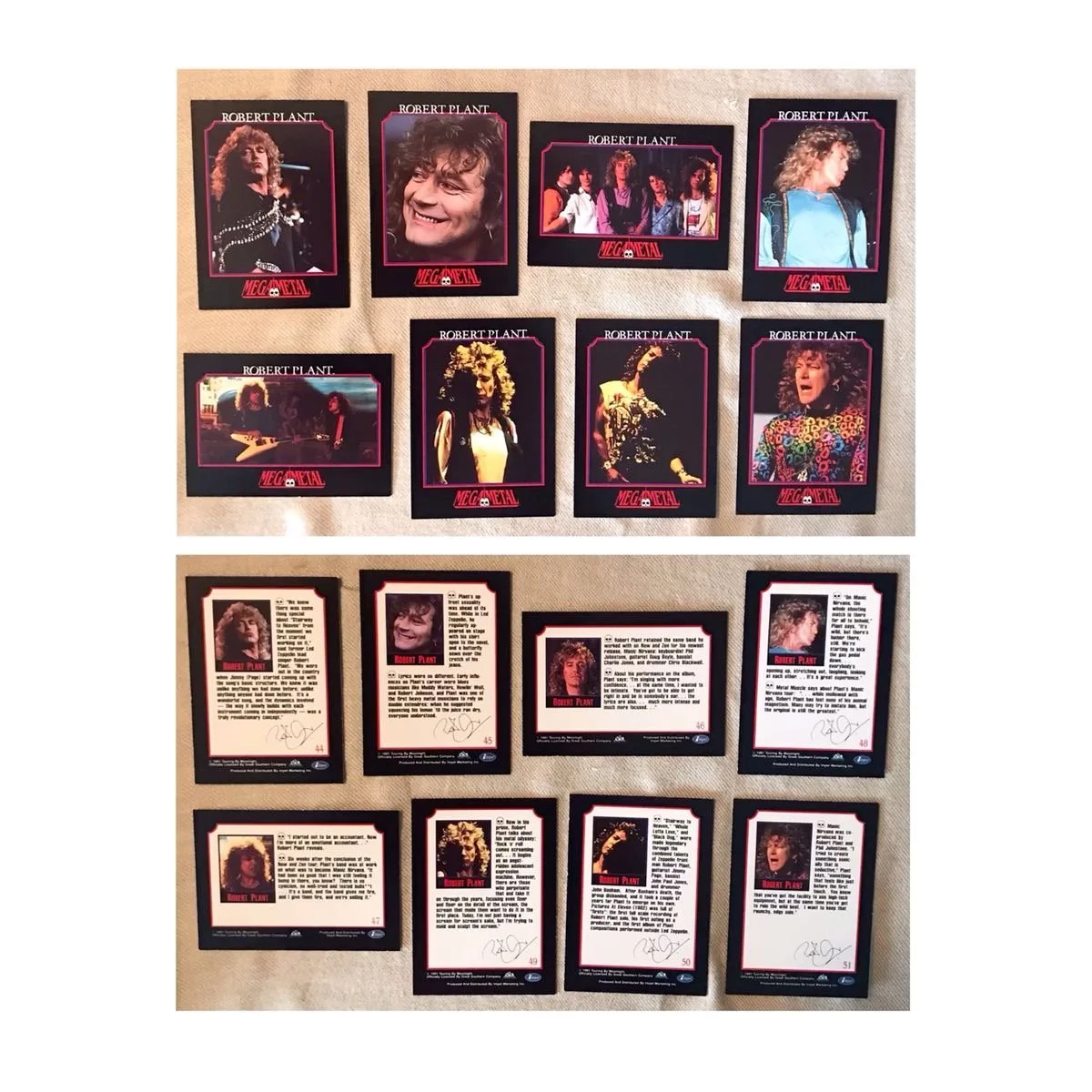 1991 Impel MegaMetal card Set