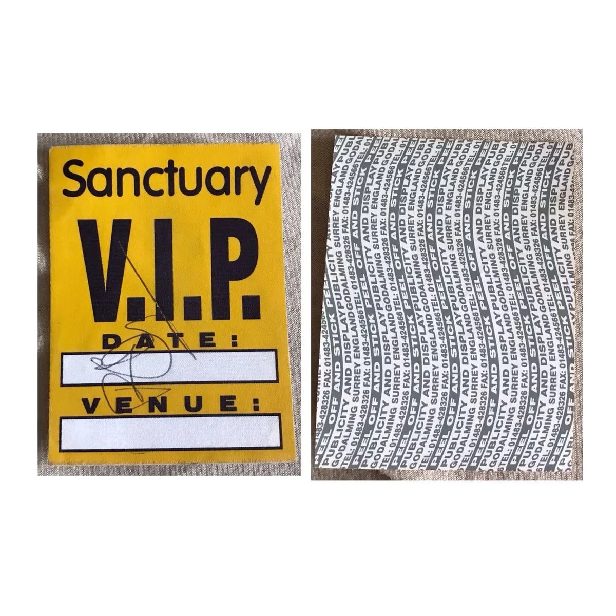 O4/27/05  - Signed Sanctuary BBC Radio 2 Event (Copy)