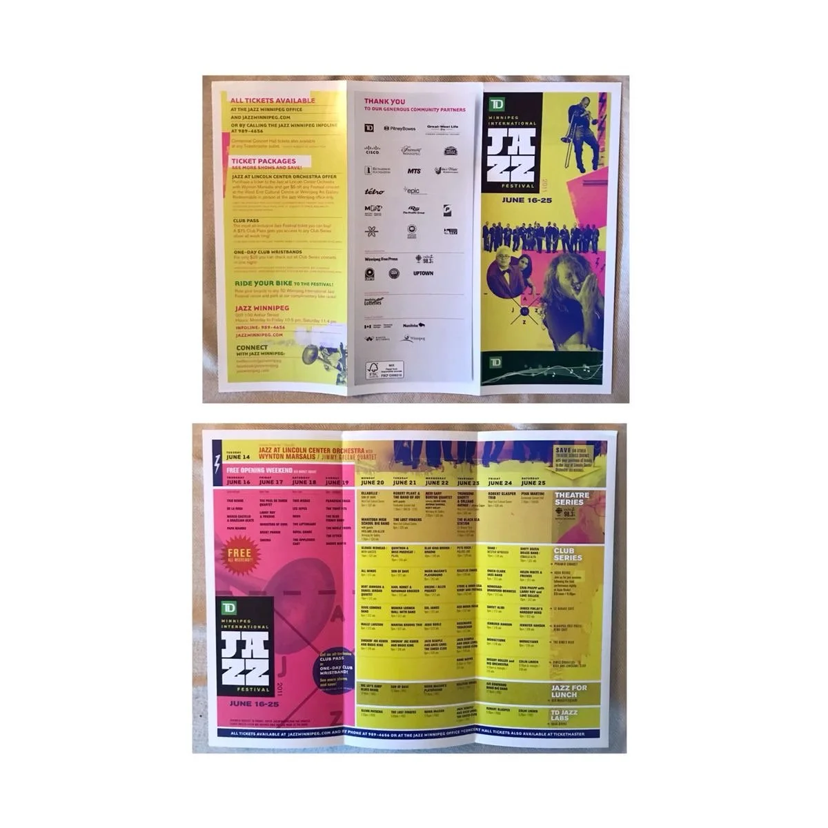 06/2011  Winnipeg Int’l Jazz Brochure