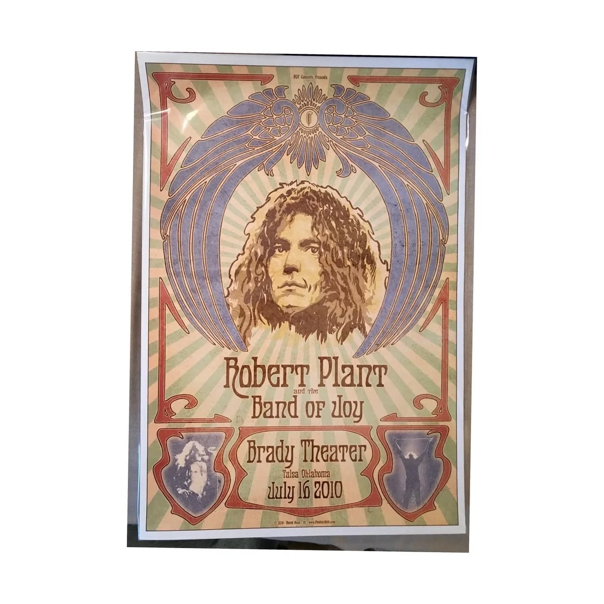 07/16/10 (P) - Brady Theater, Tulsa OK (signed by David Dean)