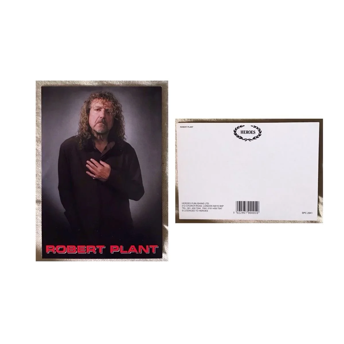 Heroes Publishing Postcard