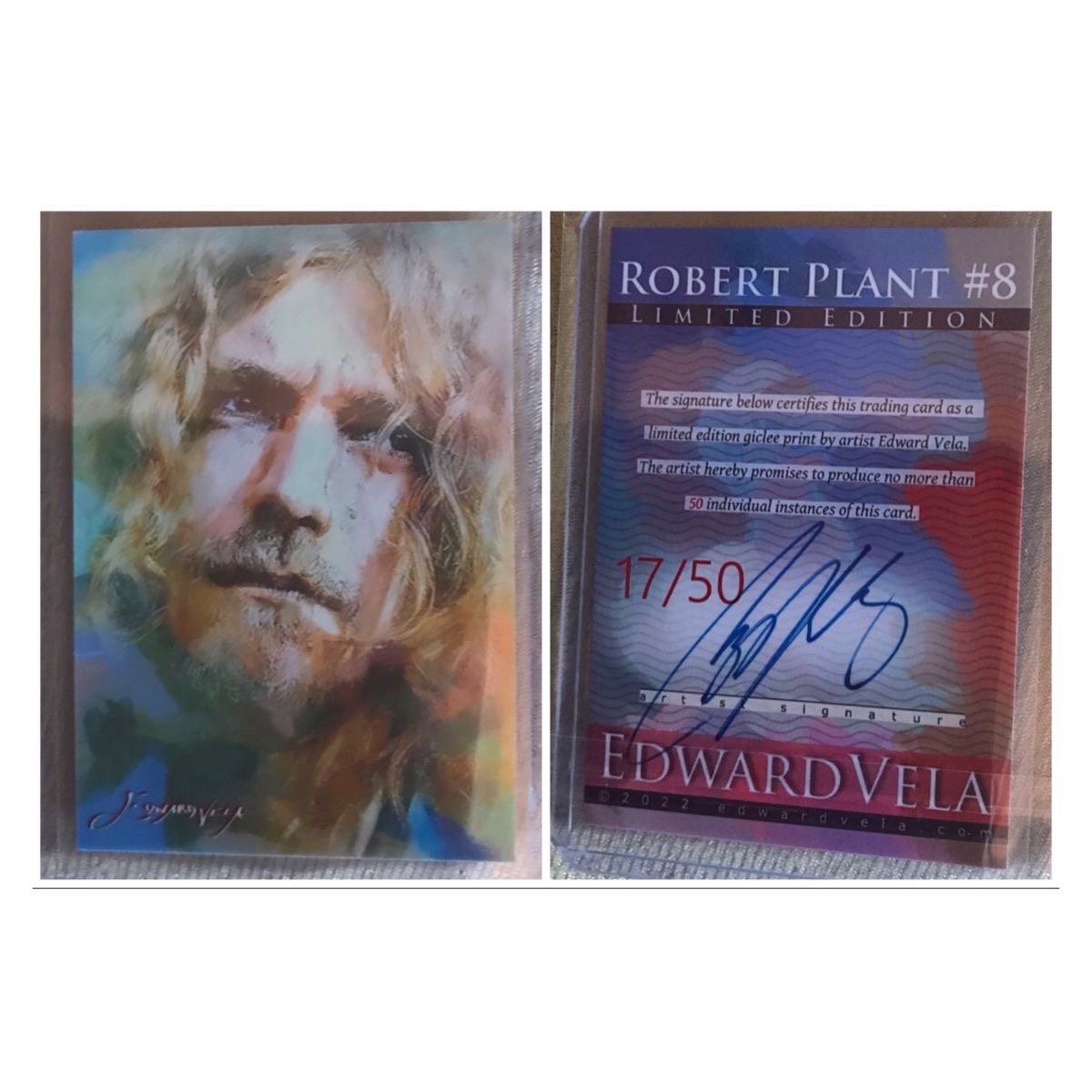 2022 Signed Edward Vela Sketch Card #8