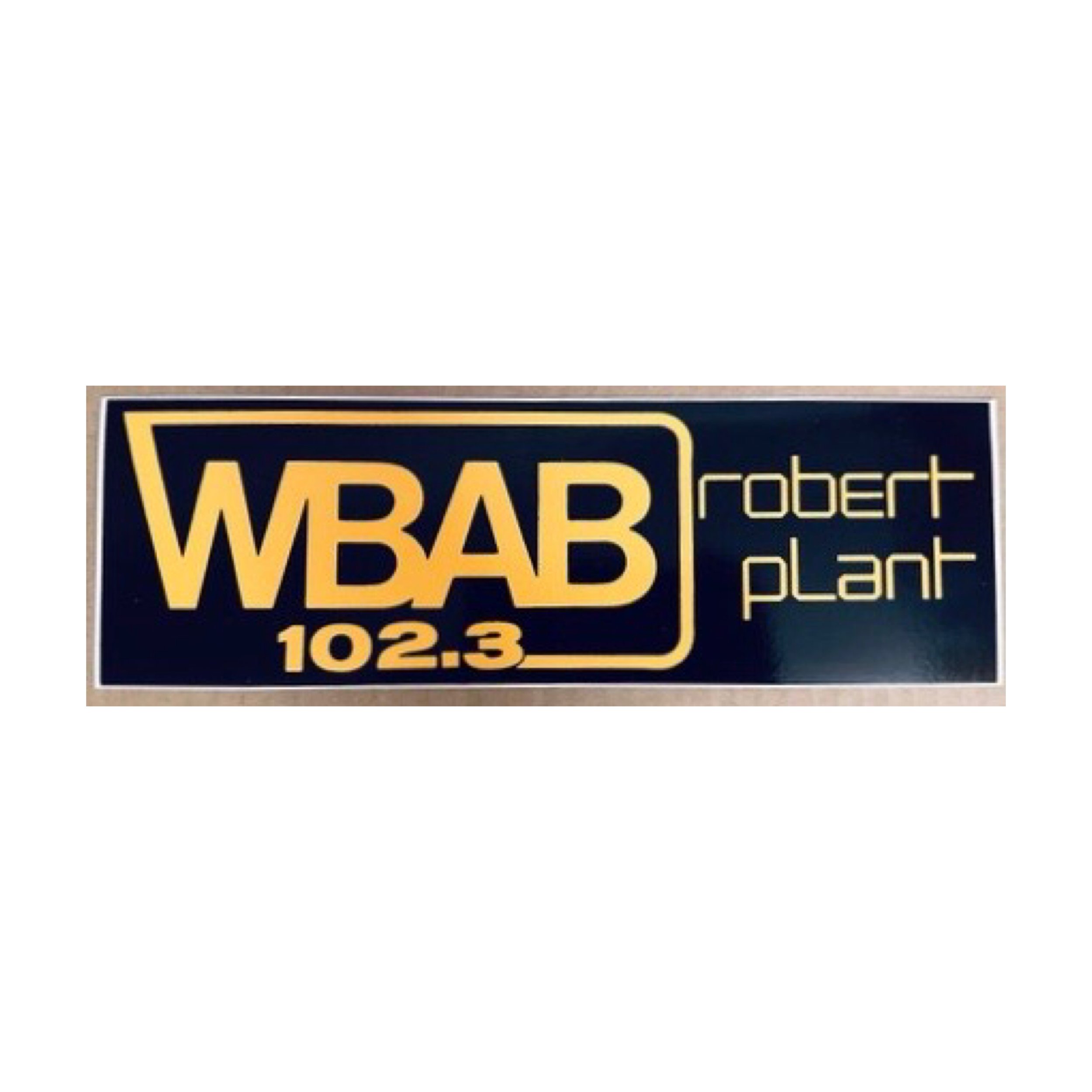 WBAB 102.3 FM Bumpersticker