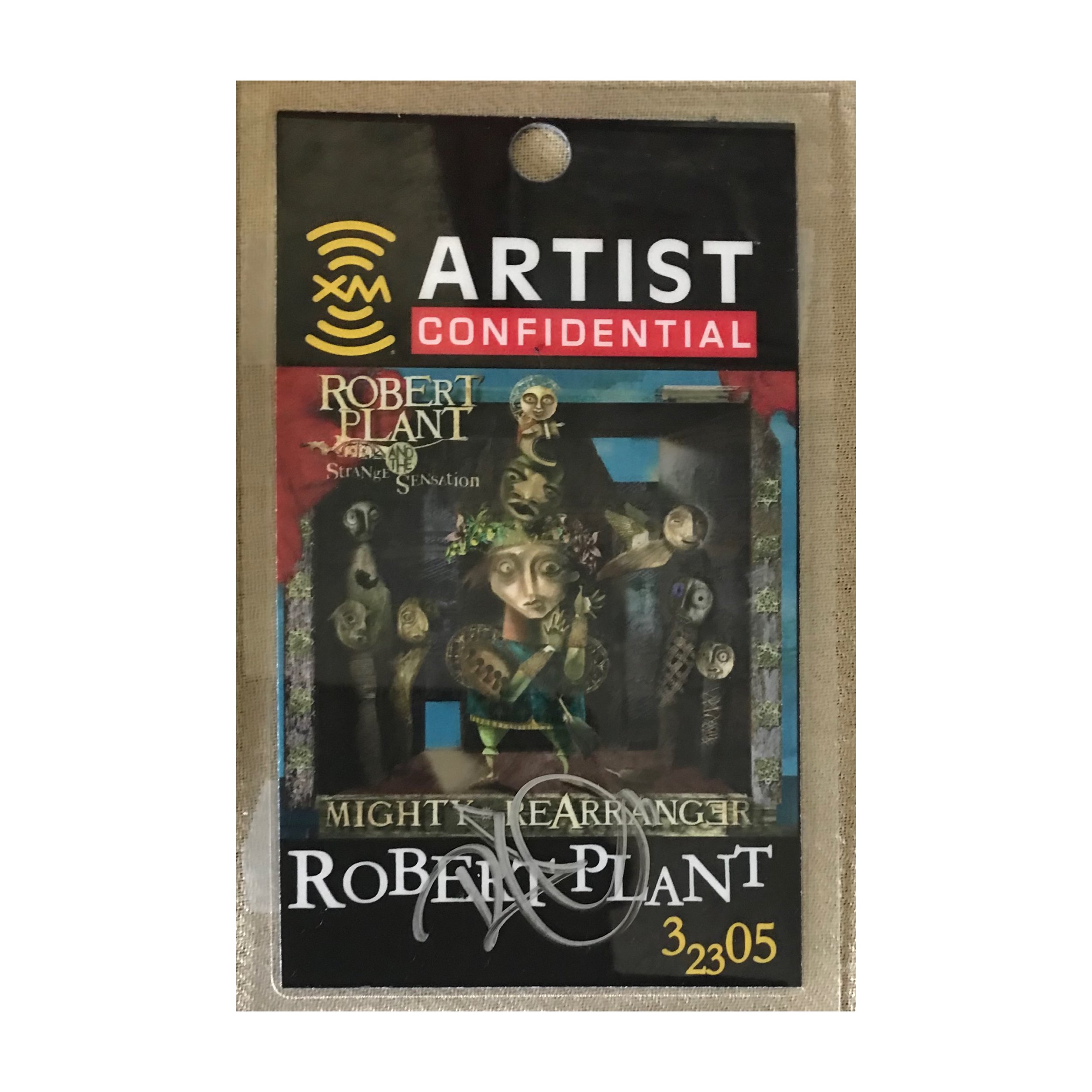 03/23/05 Signed Pass - TV Interview “Artist Confidential’