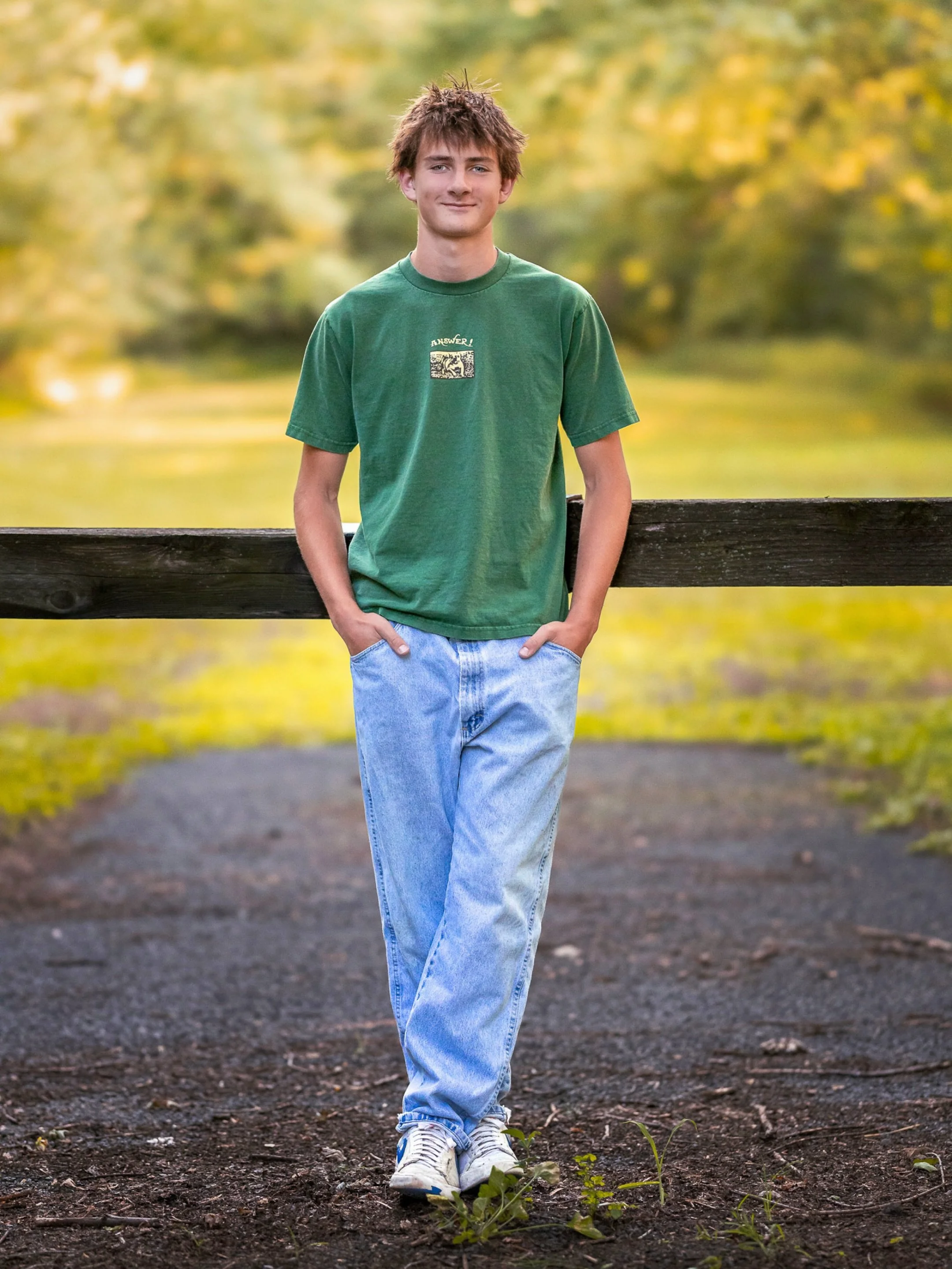 I had been wanting to photograph a senior session down at the Osceola Landing for so long, so when Charlie&rsquo;s mom suggested it, I was so excited! The river, the trees, the soft late-summer light&hellip;it was the perfect backdrop for his senior 