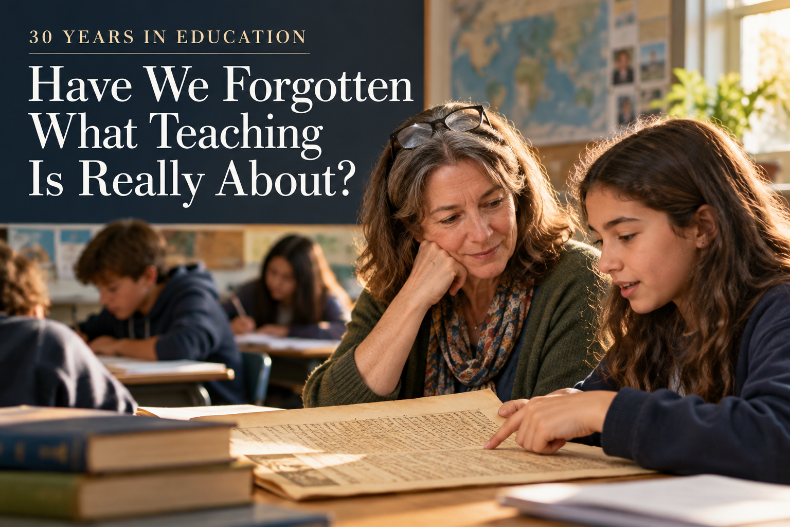 30 Years in Education: Have We Forgotten What Teaching Is Really About?