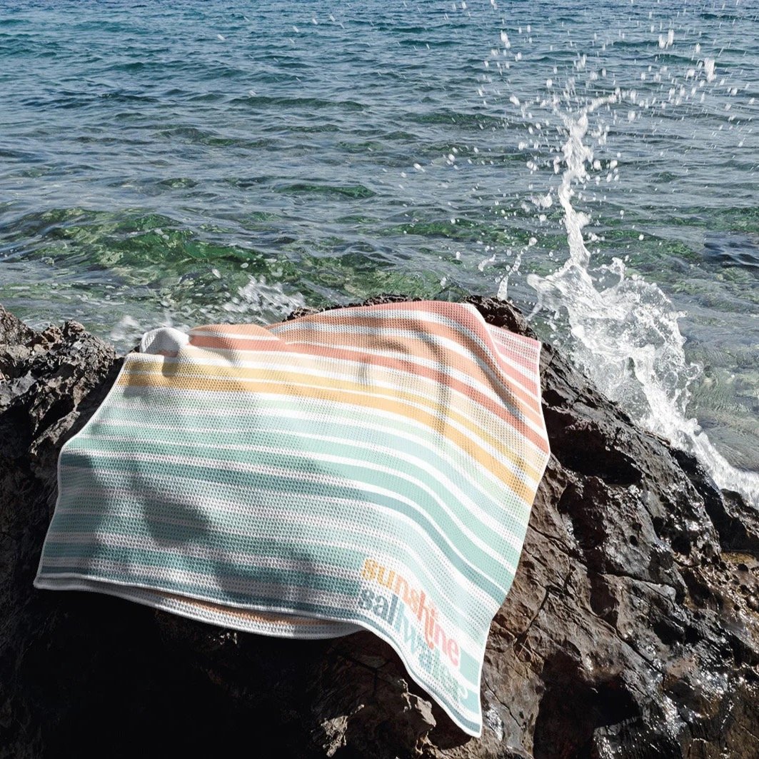 Mermaid | Sand Free Waffle Beach Towel