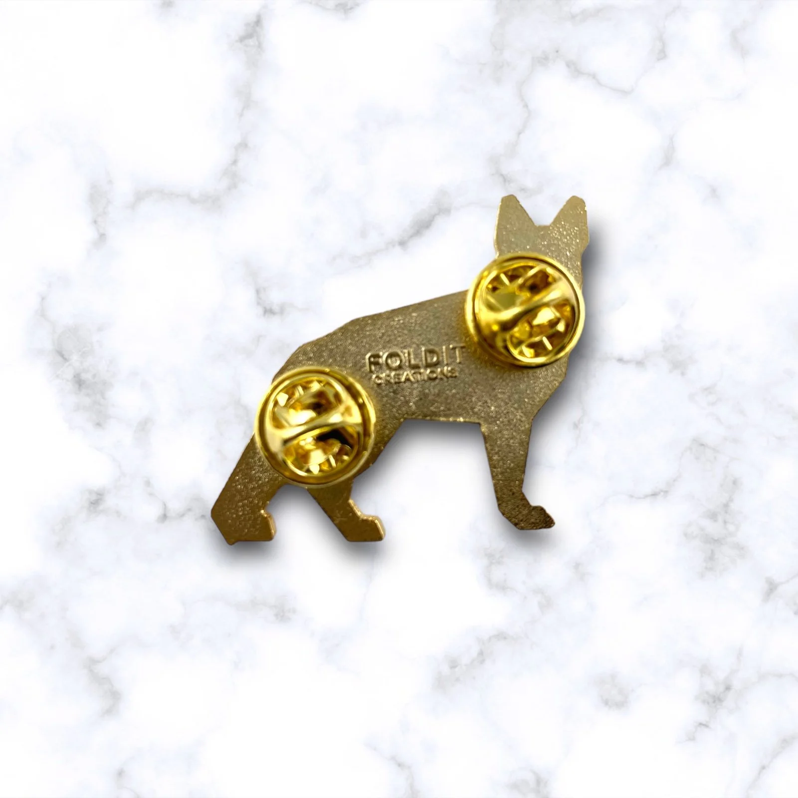 German Shepherd enamel pin