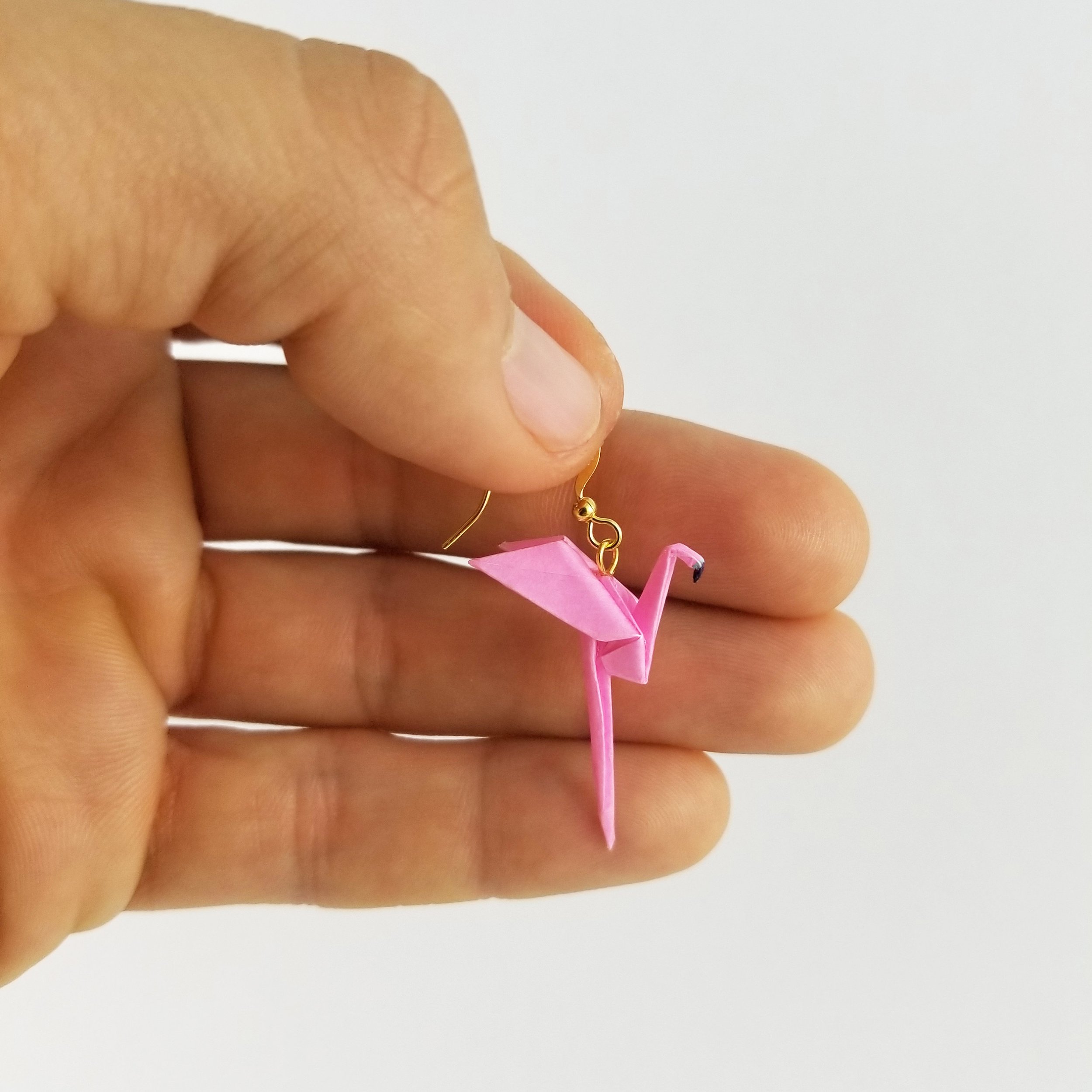 Flamingo Earrings Etsy