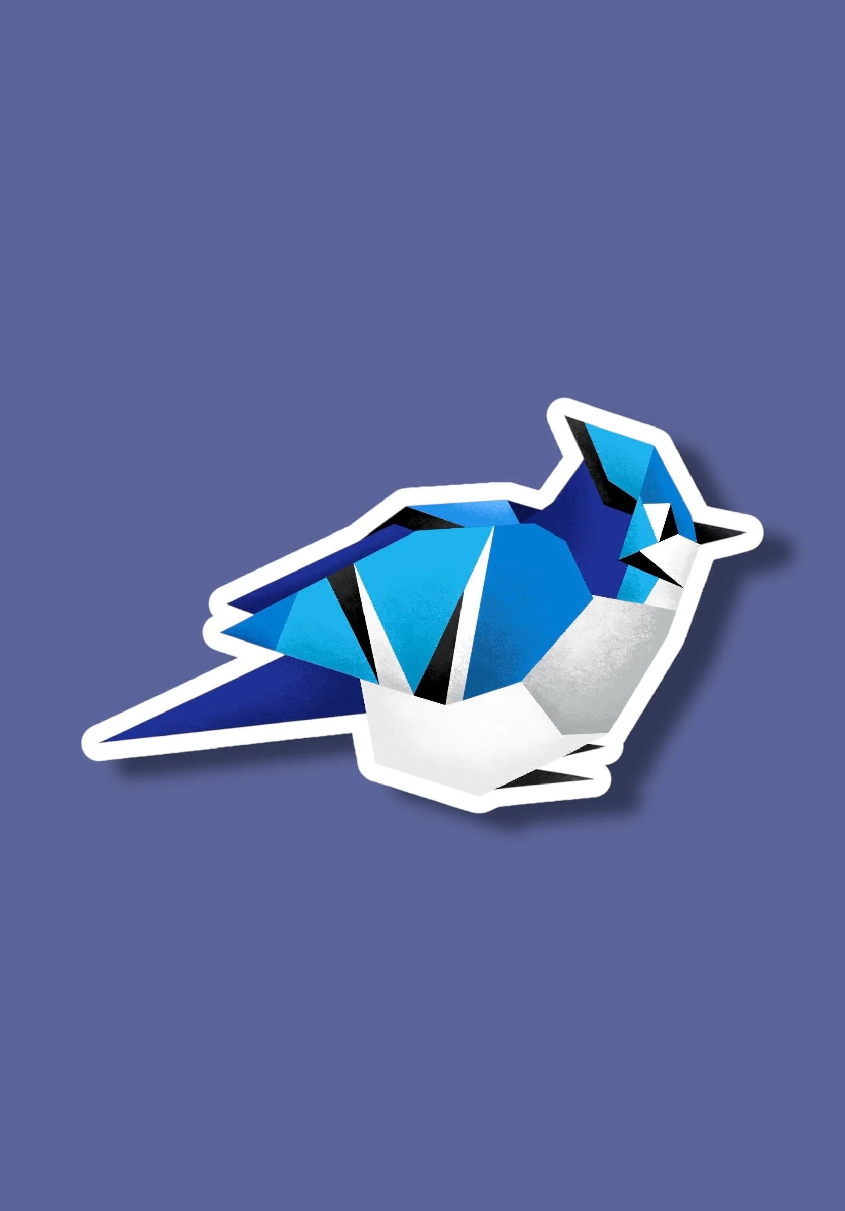 Bluejay Vinyl Sticker