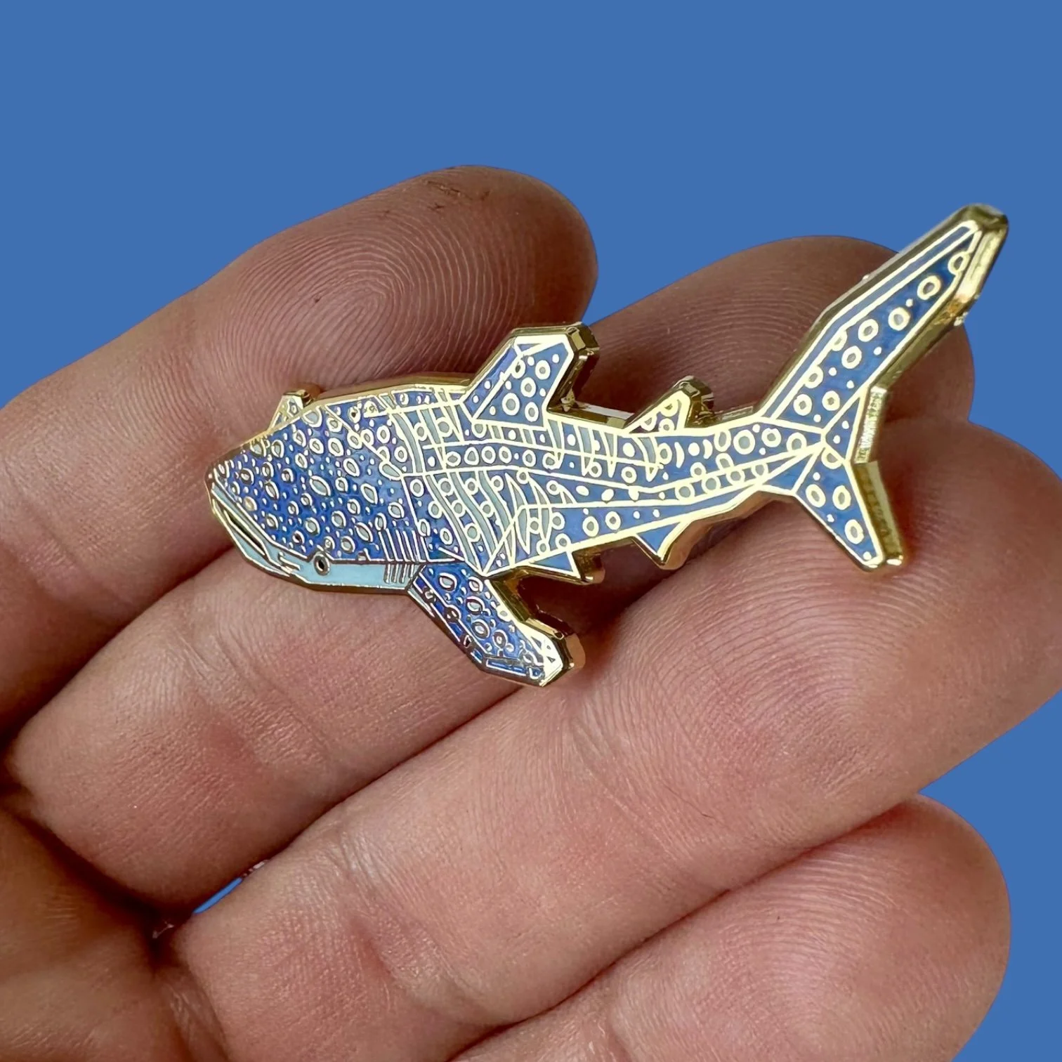 Whale Shark Enamel Pin Whale gift