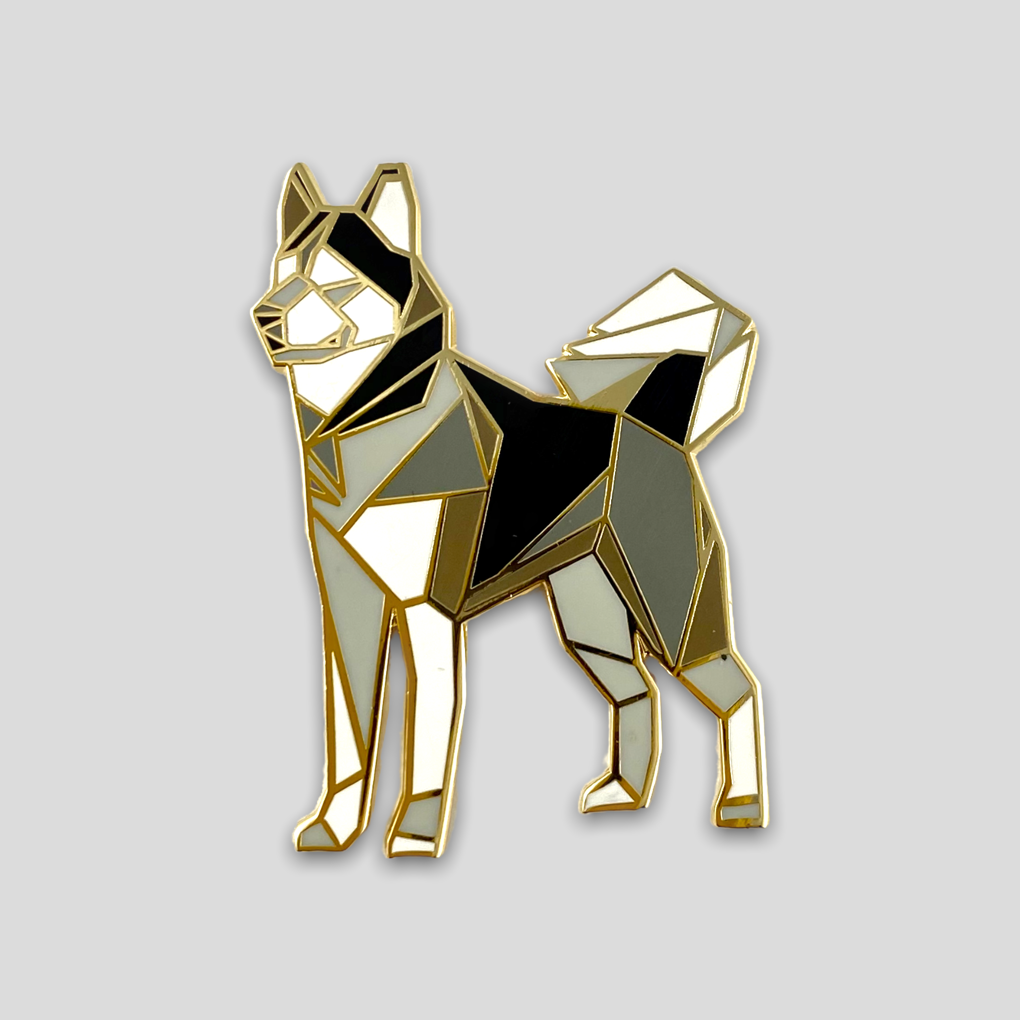 Husky Dog Enamel Pin Husky Gift Husky Dad Gift