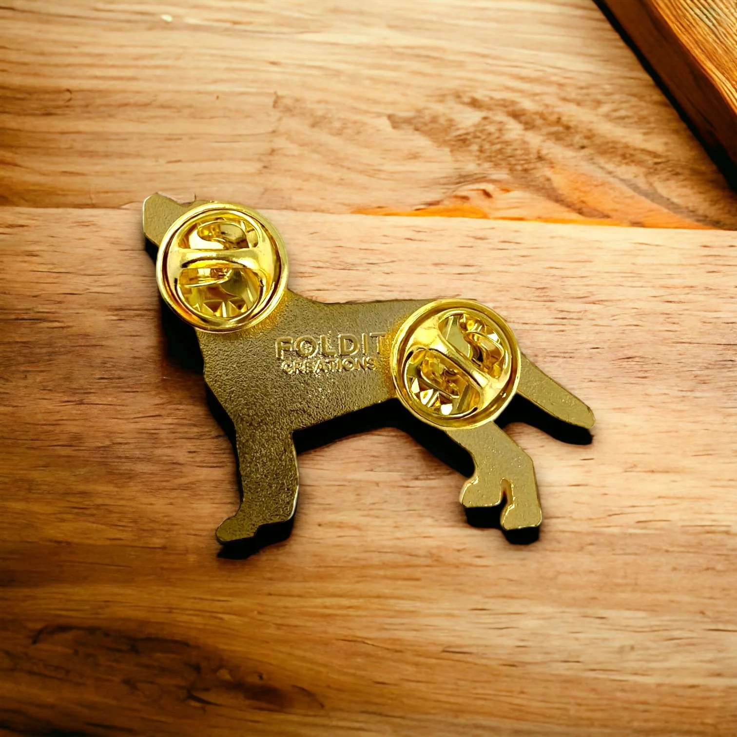 Black Labrador Retriever Enamel Pin