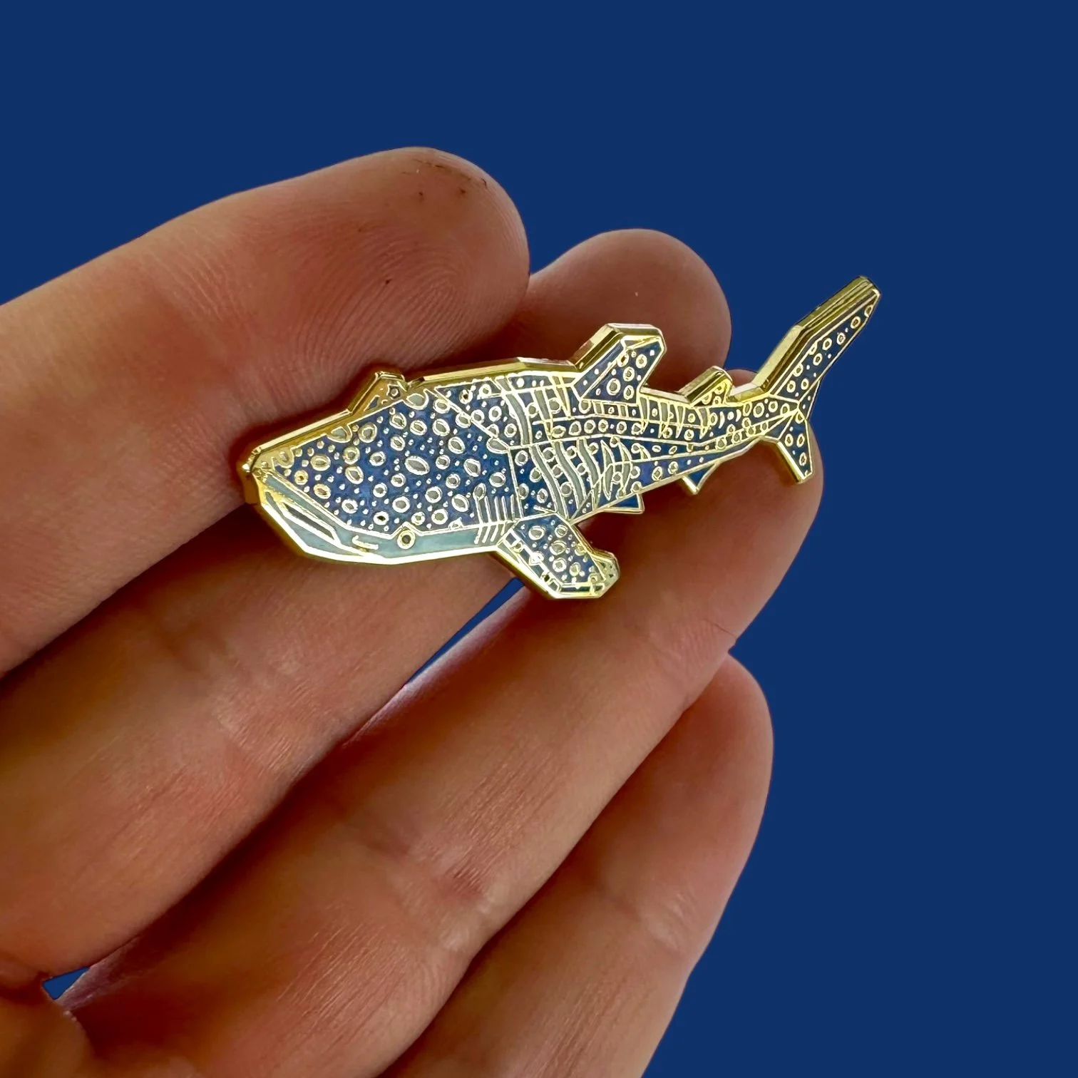 Whale Shark Enamel Pin Whale gift