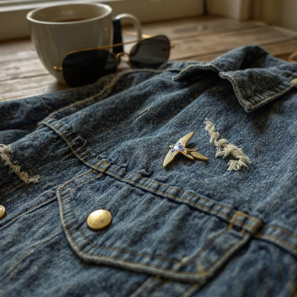 barn swallow enamel pin birding gift