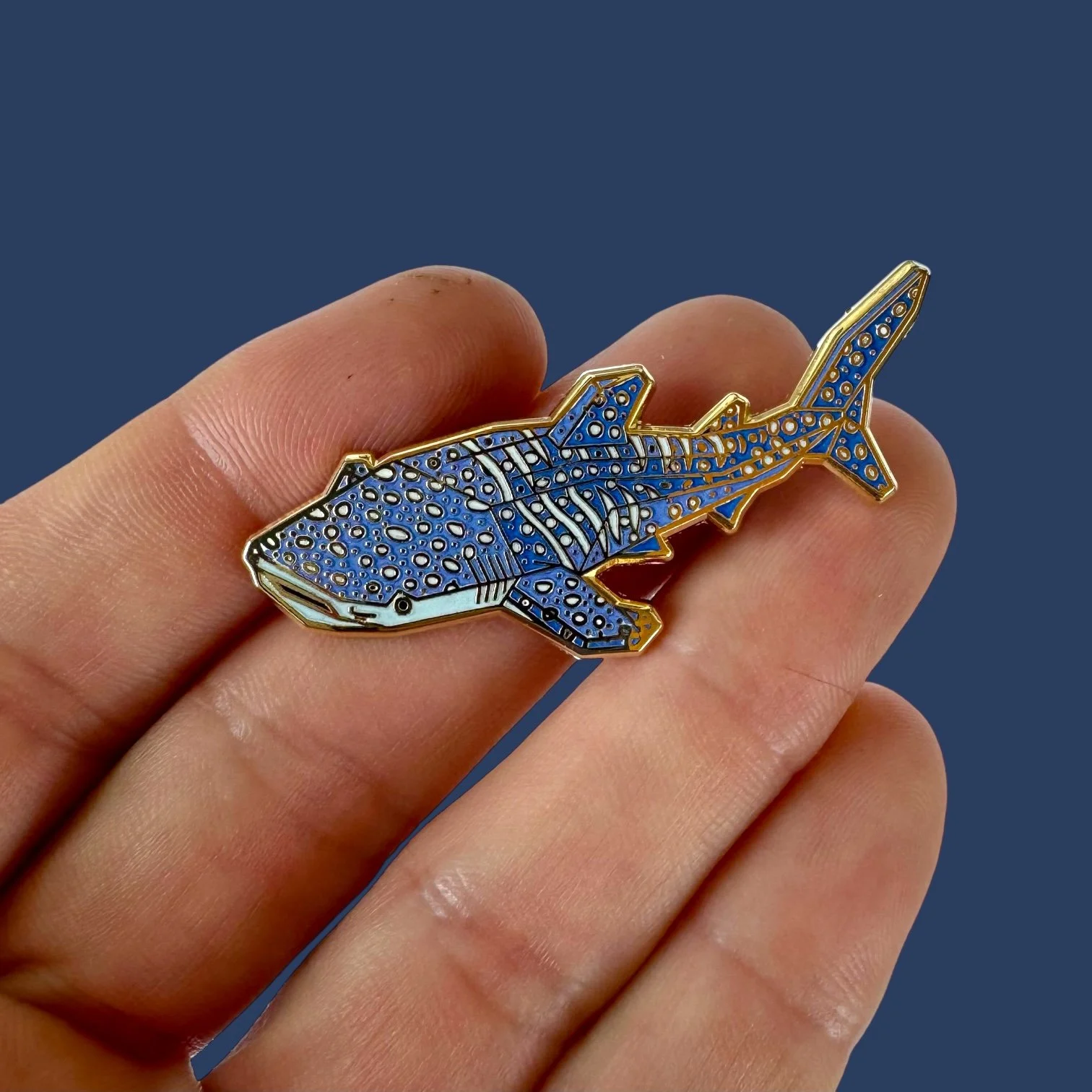 Whale Shark Enamel Pin Whale gift