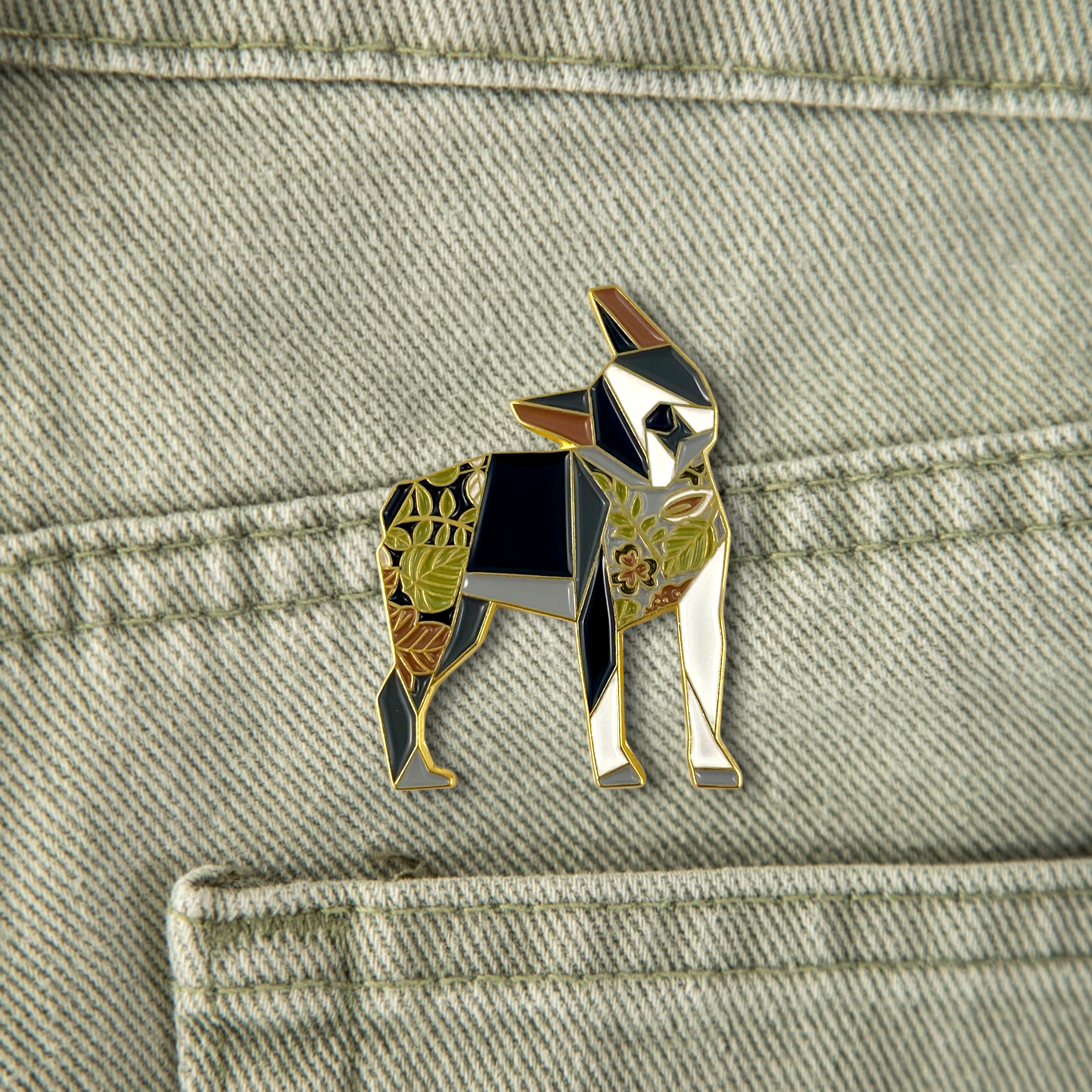 Boston Terrier Soft Enamel Pin - Cute Japanese Style Jewelry