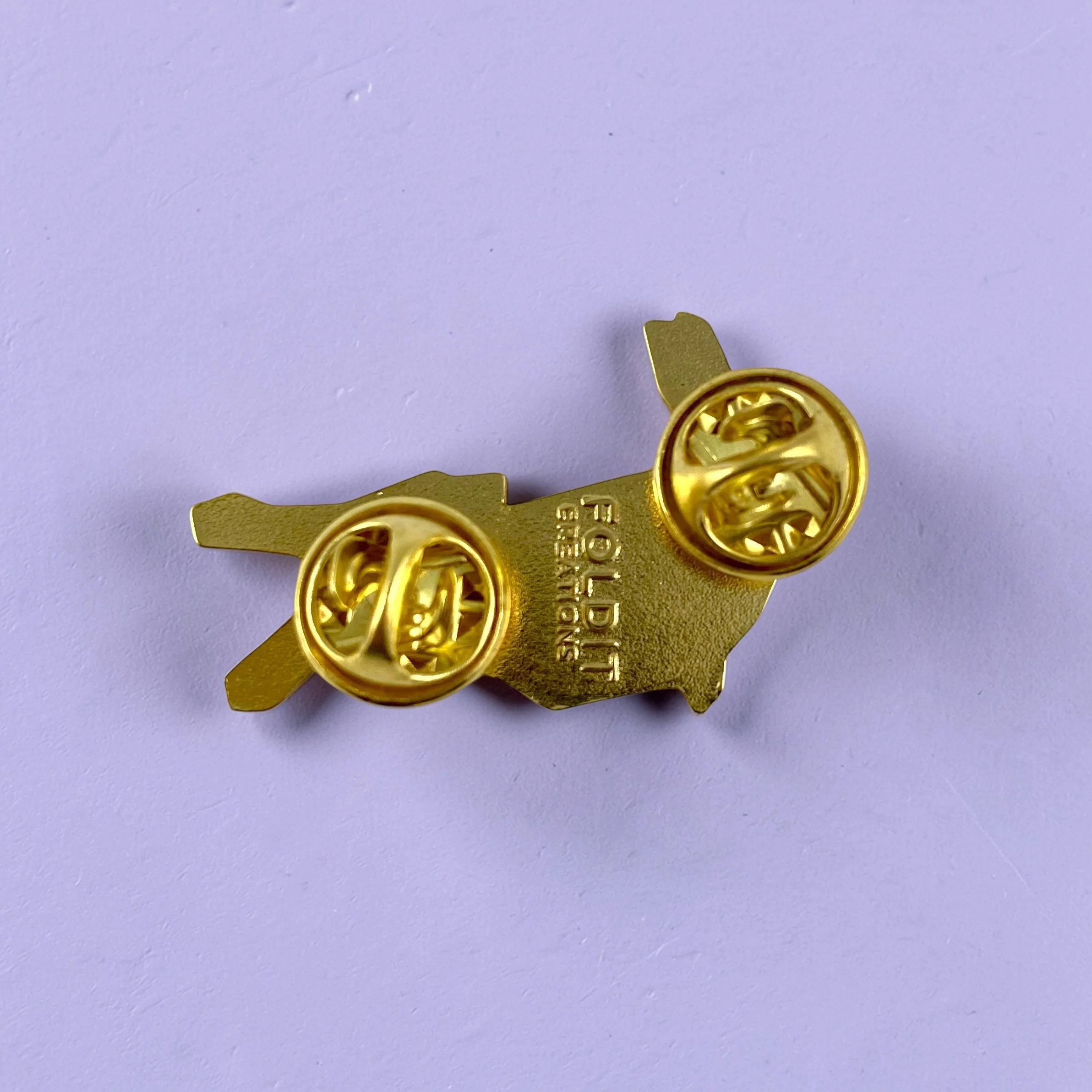 White rabbit enamel pin bunny gift