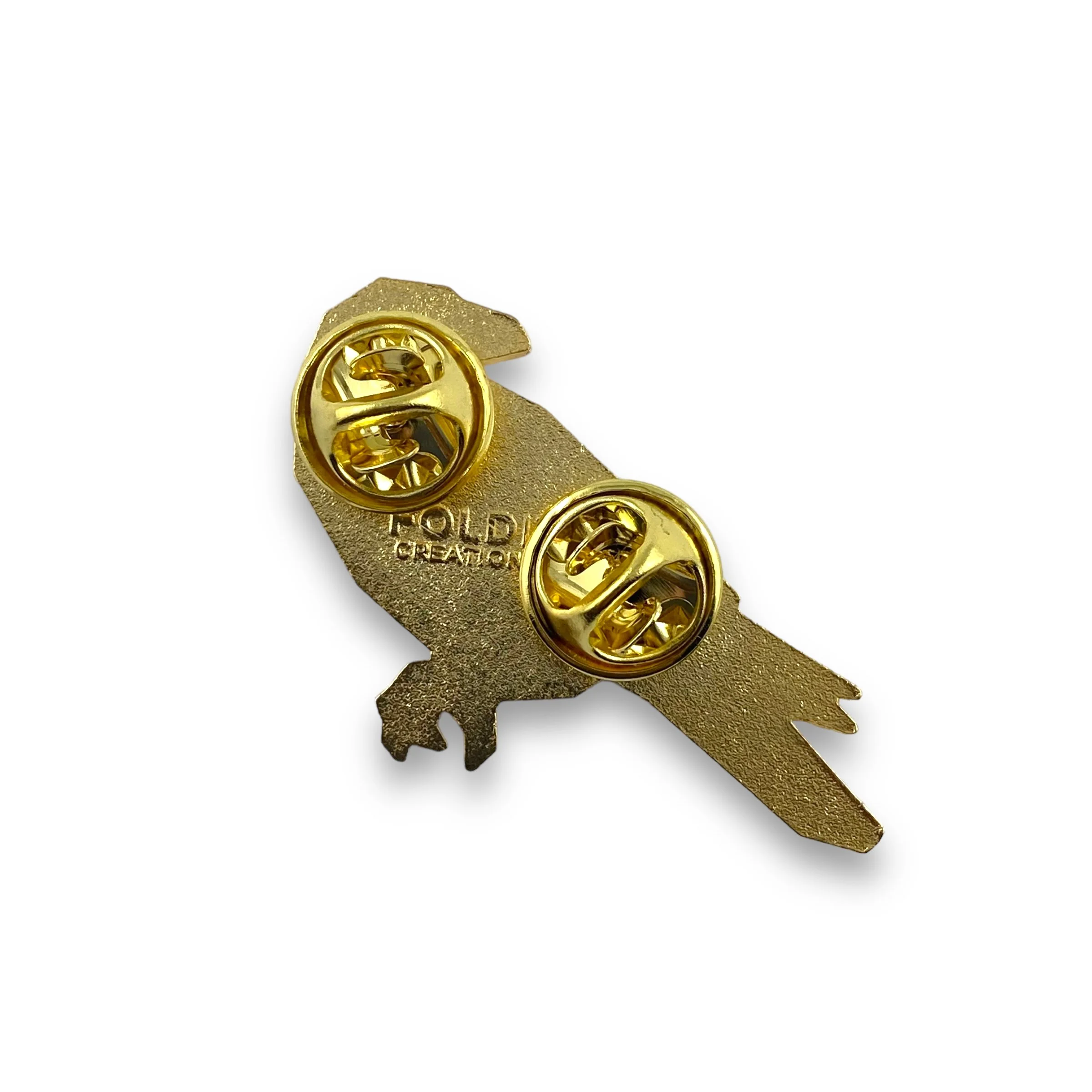 American Crow Enamel Pin