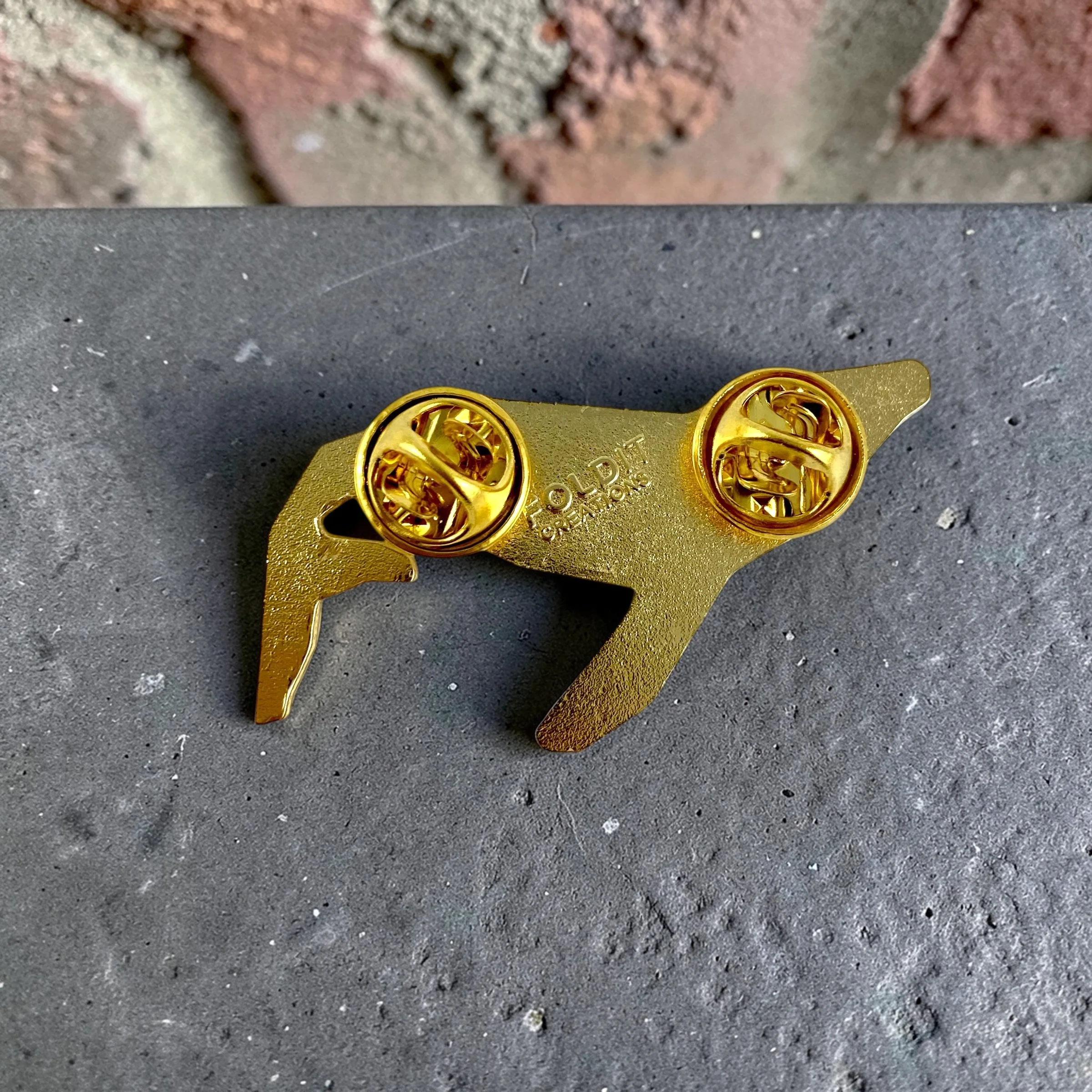 Humpback whale enamel pin whale gift