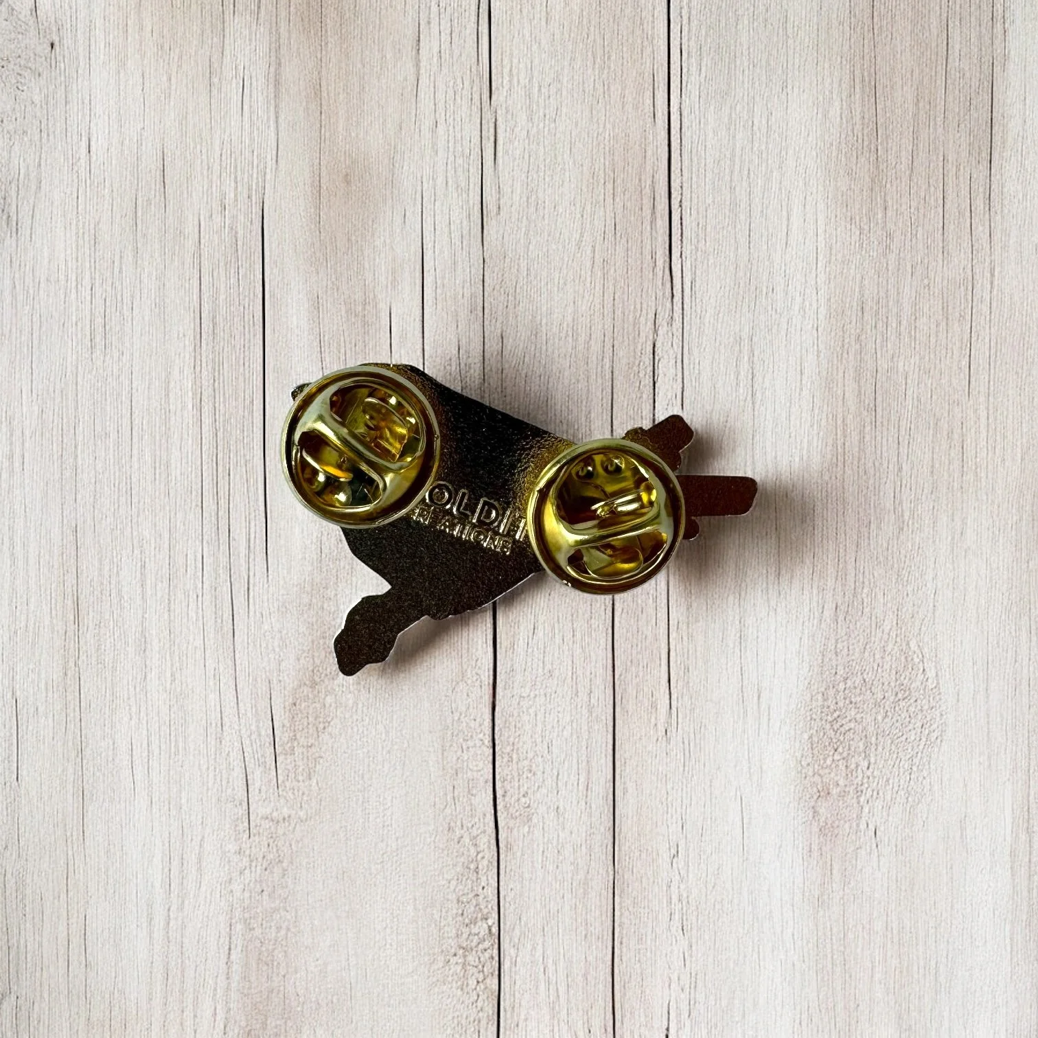 blackburnian warbler enamel pin birding gift