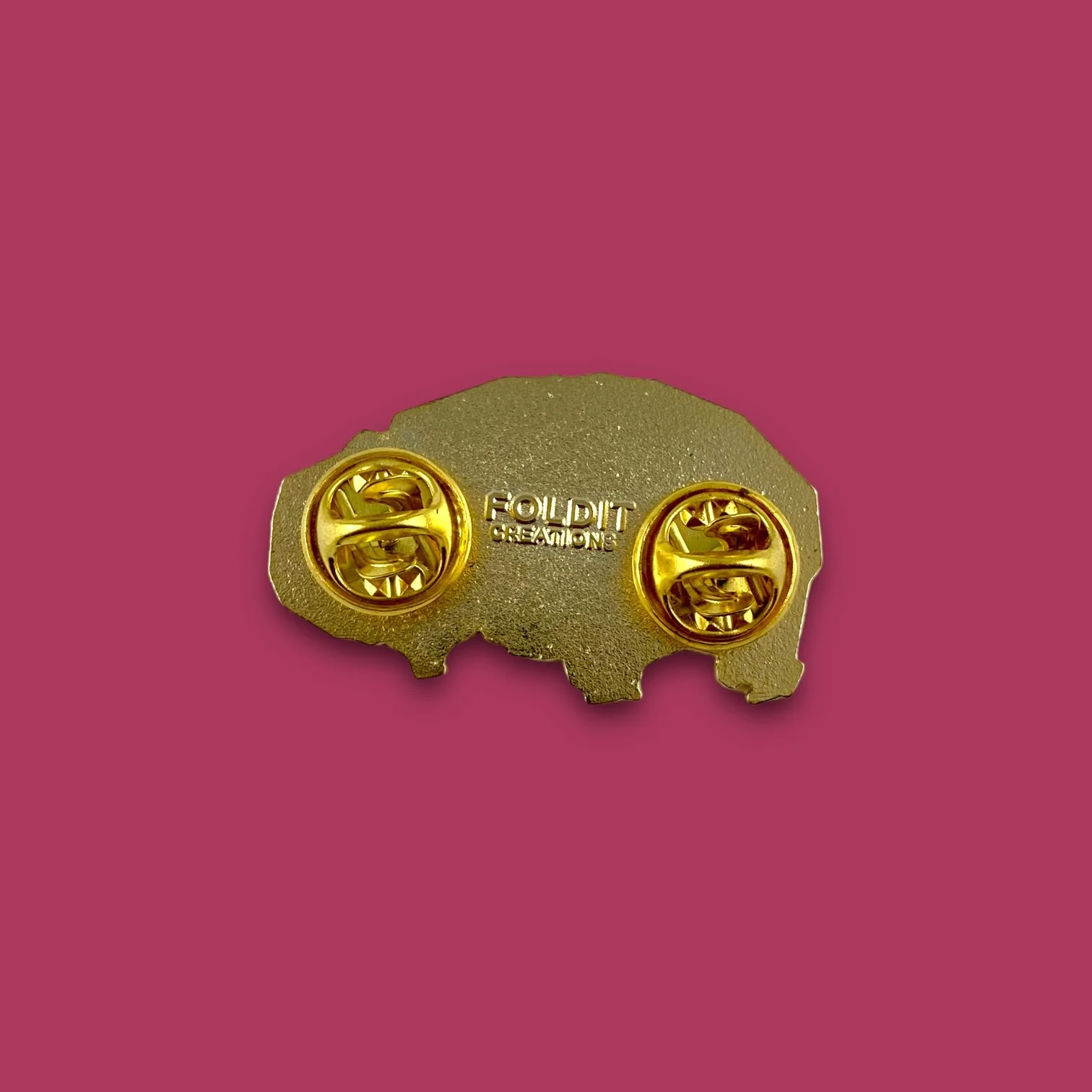 Tardigrade enamel pin