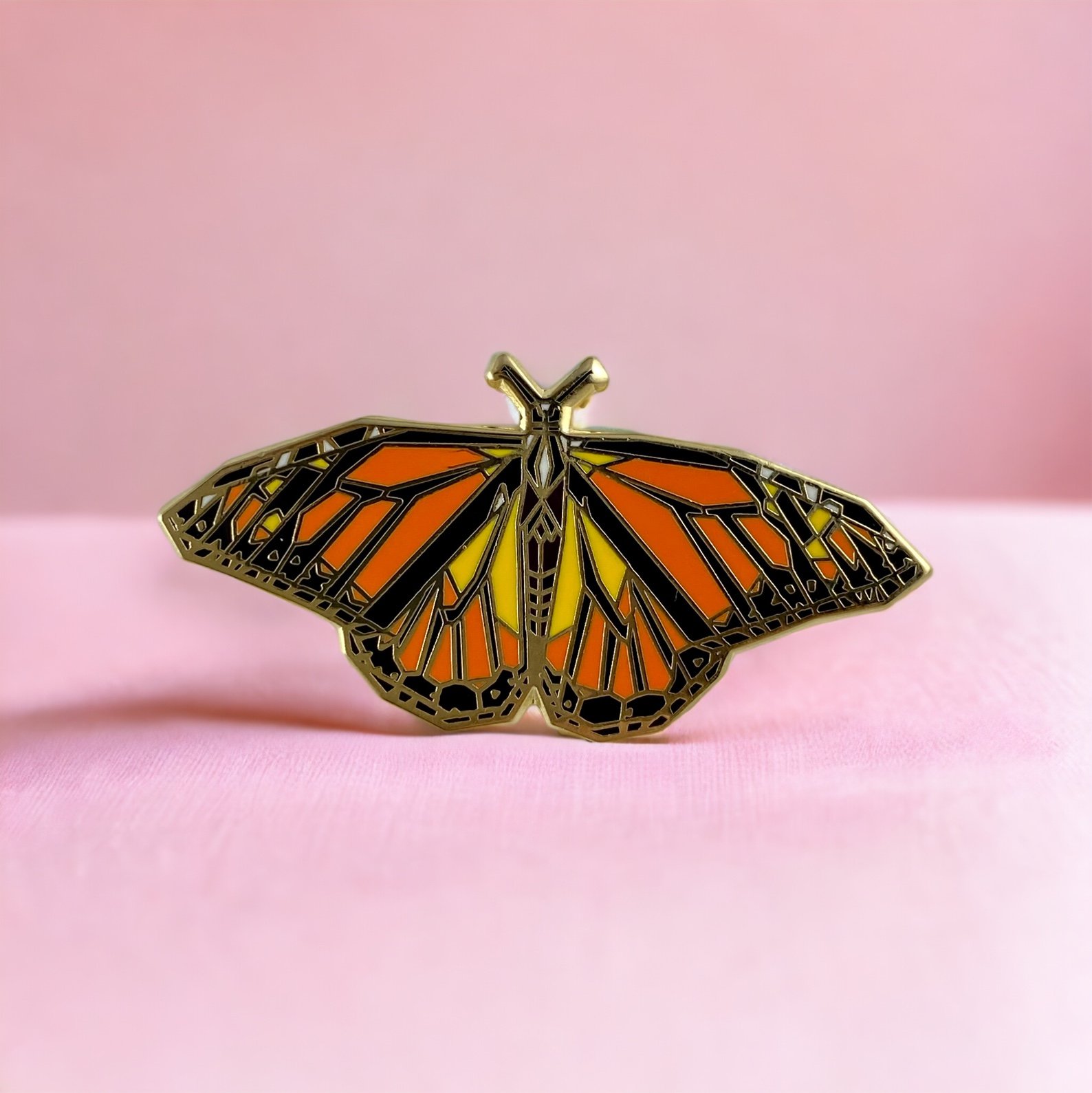 Monarch Butterfly Enamel Pin