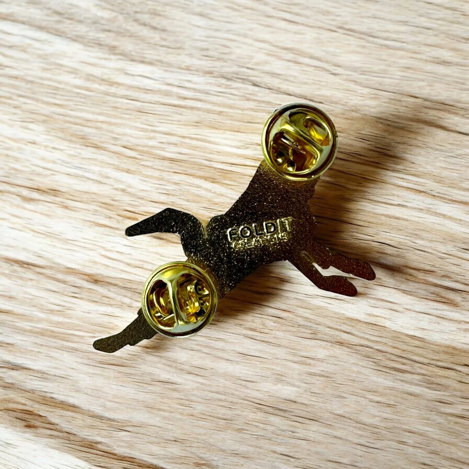 Great egret enamel pin birding gift