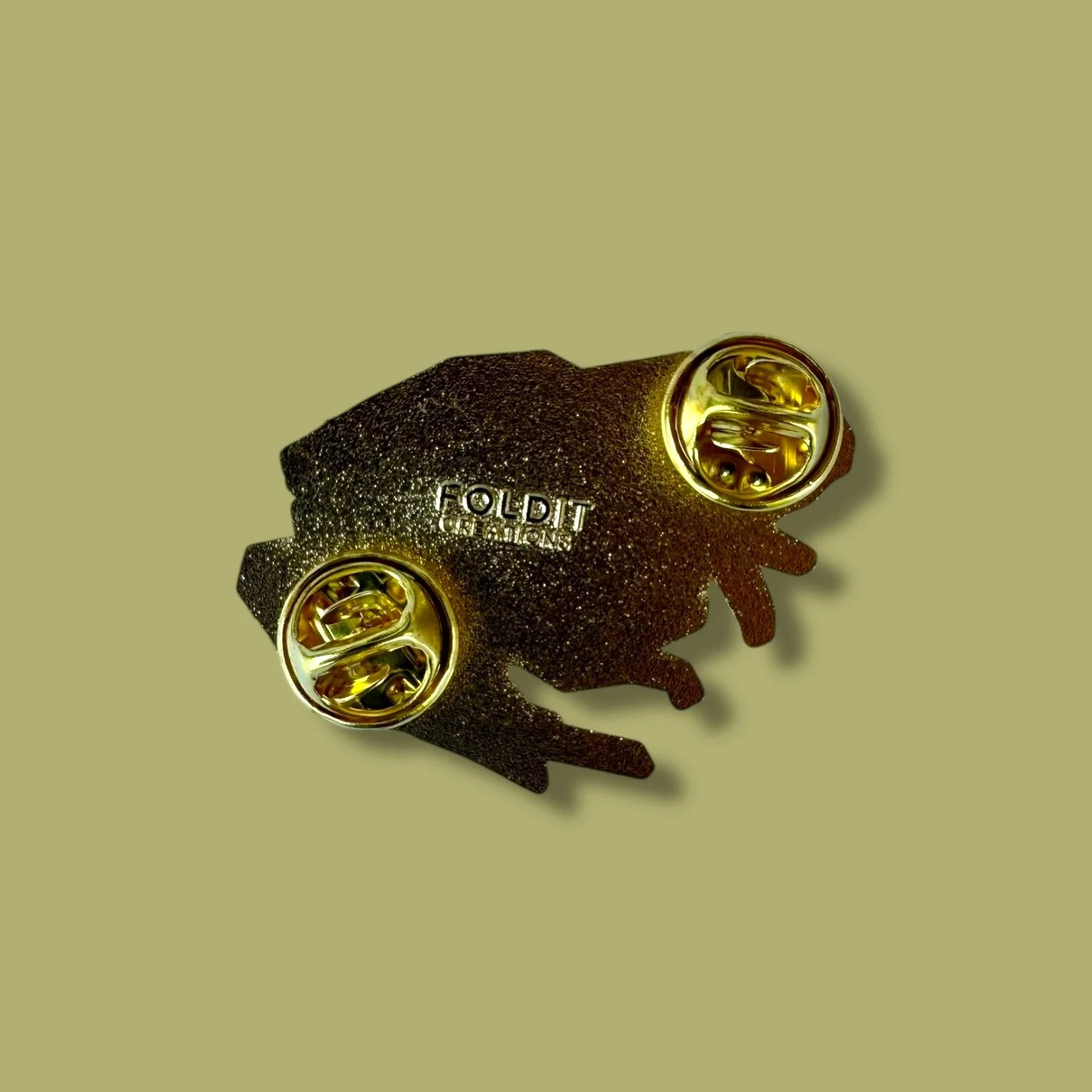 Green frog enamel pin frog gifts