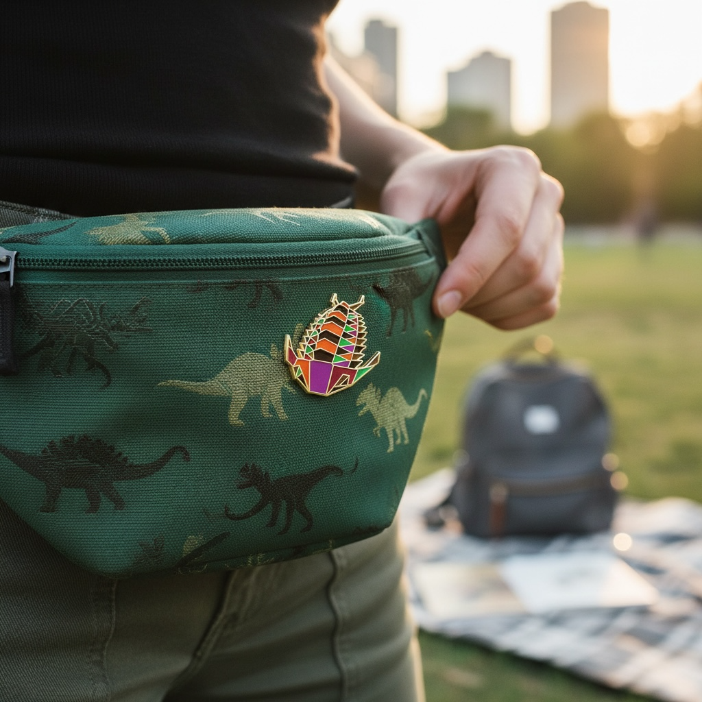 trilobite enamel pin fossil gift