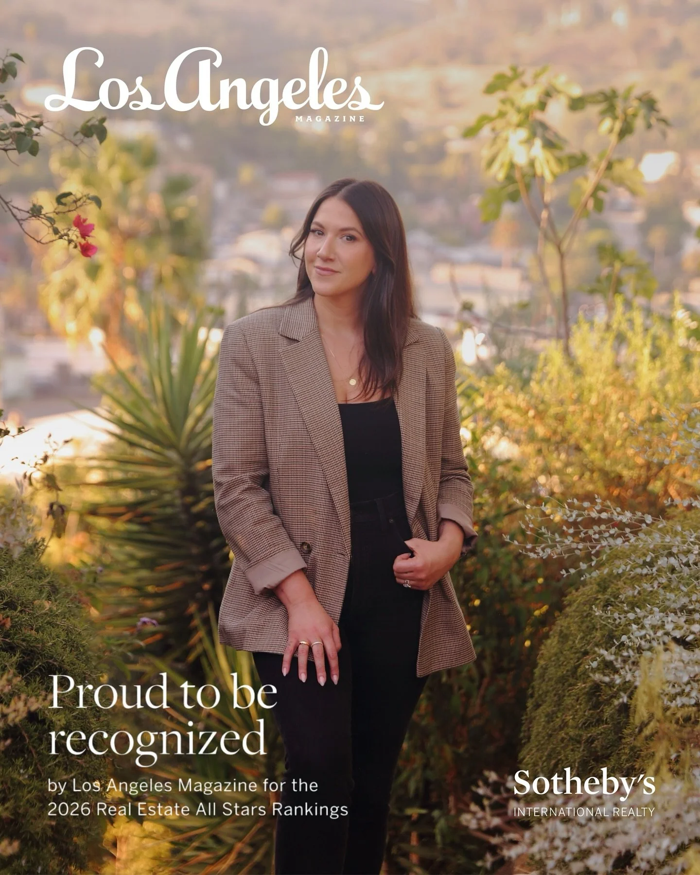 Beyond honored to be named a 2026 Los Angeles Magazine Real Estate All-Star 🌟

I&rsquo;m BEYOND grateful to the clients who put their trust in me, the friends who always cheer me on, and my amazing colleagues at @sothebysrealty who inspire me daily.