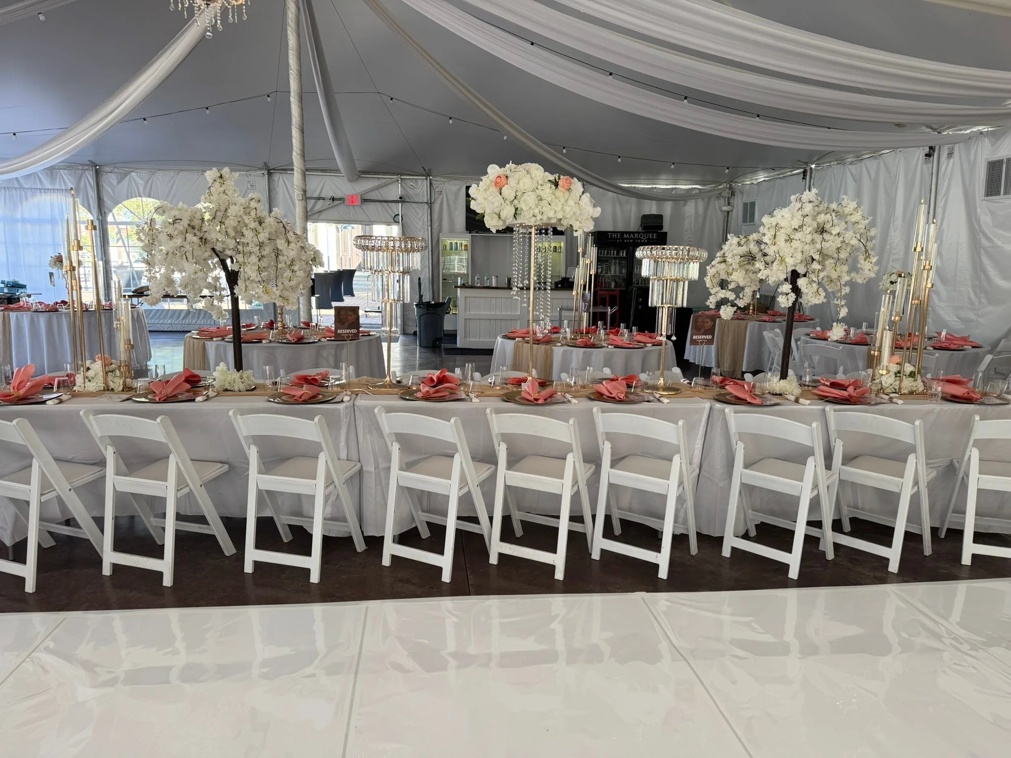 Gorgeous Wedding Decor with Large Flowers at Event Tent St. Charles, MO.jpg